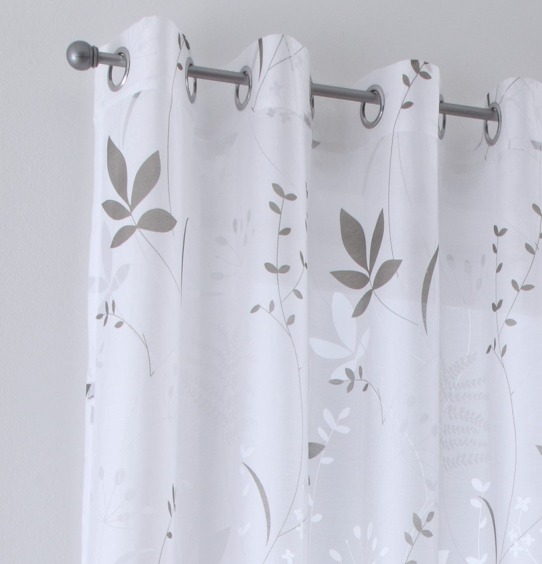 Kutti Vorhang »Dandelion«, im entdecken (1 Jelmoli-Online Baumwolle-Polyester, St.), Ausbrenner, halbtransparent, Shop Gardine bedruckt