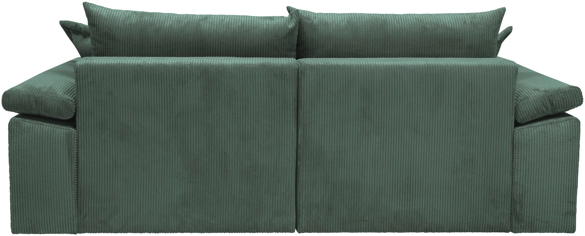 Home affaire Ecksofa »Soft&Cosy XL L-Form - Breite 246 cm«, Mega-Sofa, Cord oder Chenille-Struktur, Federkern-Polsterung