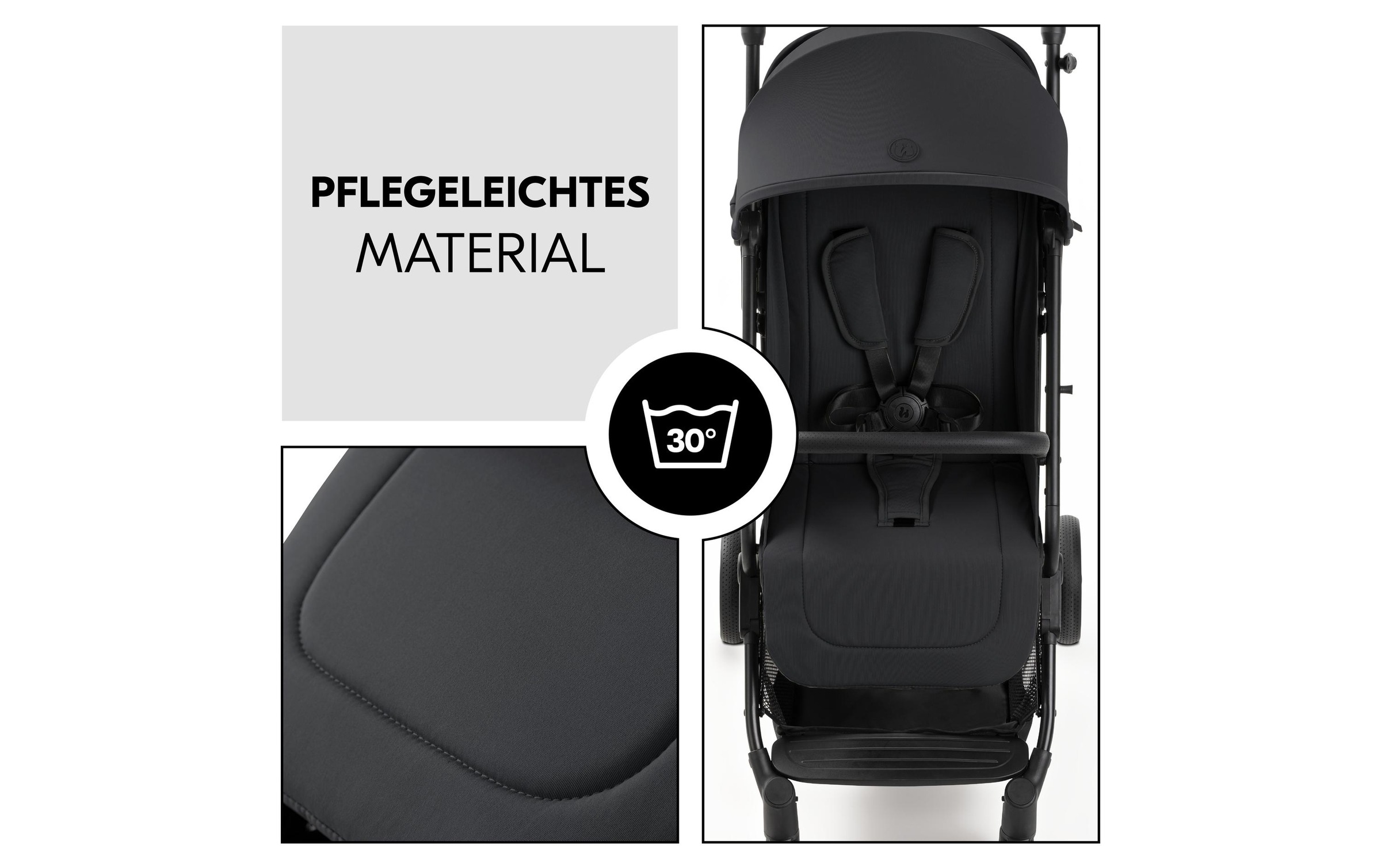 Hauck Kinder-Buggy »Travel N Care Plus Schwarz«