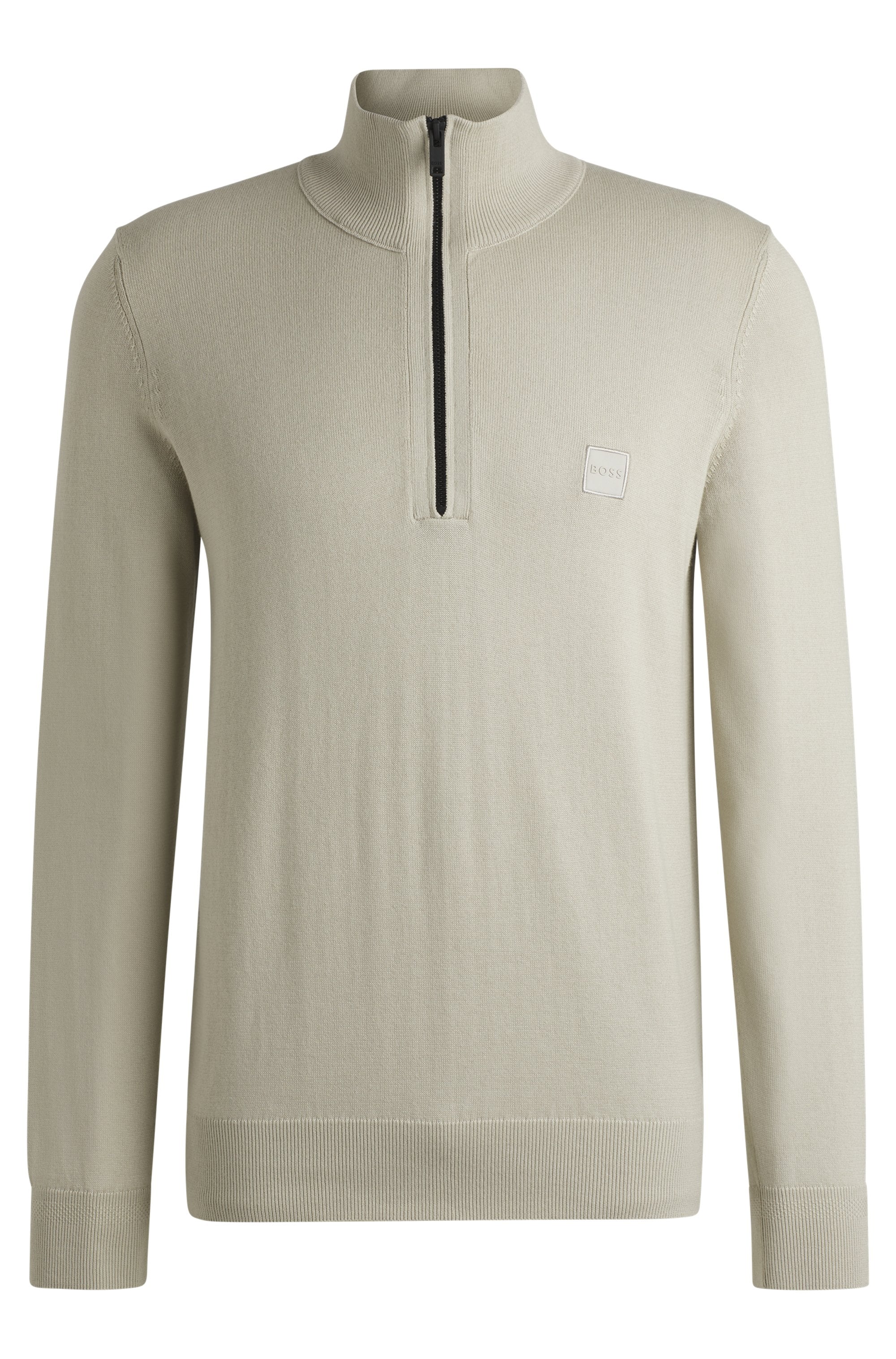 BOSS ORANGE Rollkragenpullover »Kanobix_S«, mit Ton-in-Ton Logo