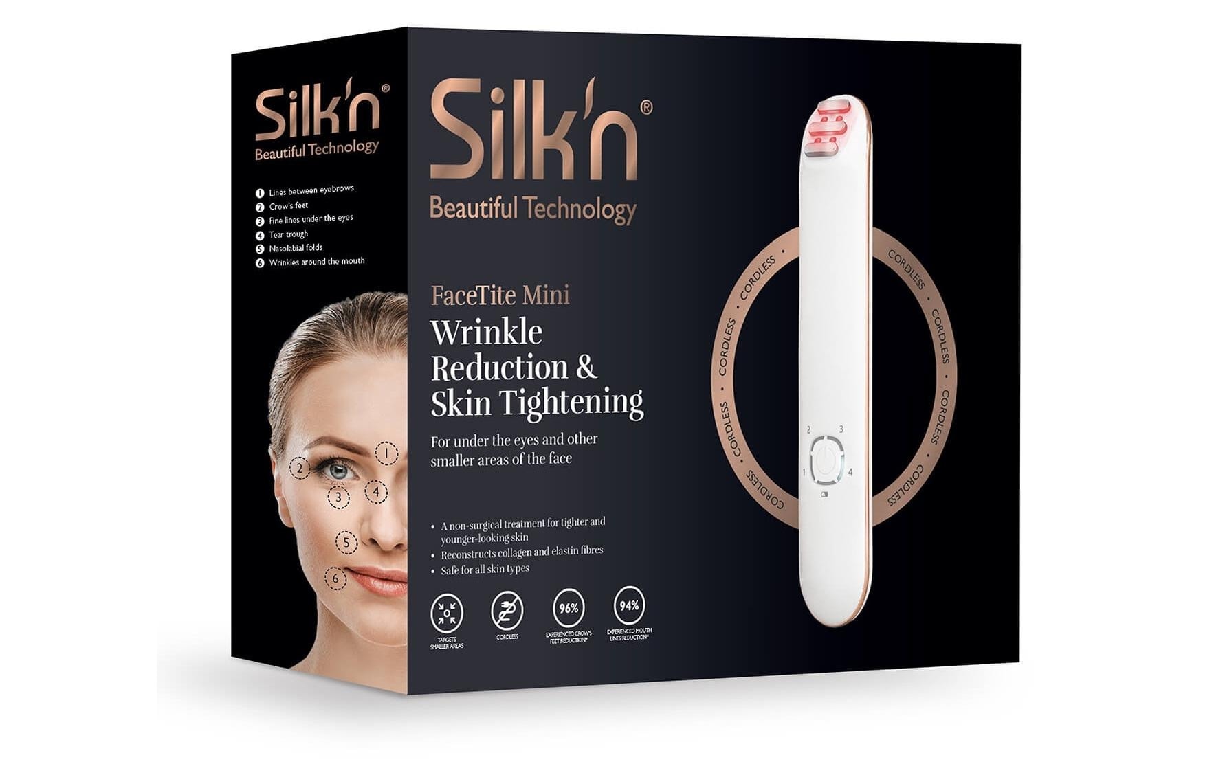 Silk'n Elektrische Gesichtsreinigungsbürste »FaceTite Mini«