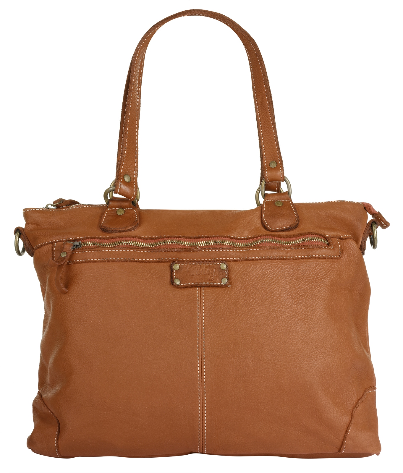 Cluty Shopper, echt Leder, Made in Italy