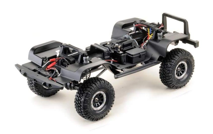 RC-Auto »Absima Landi CR3.4 Grau, ARTR,«, Lackiert