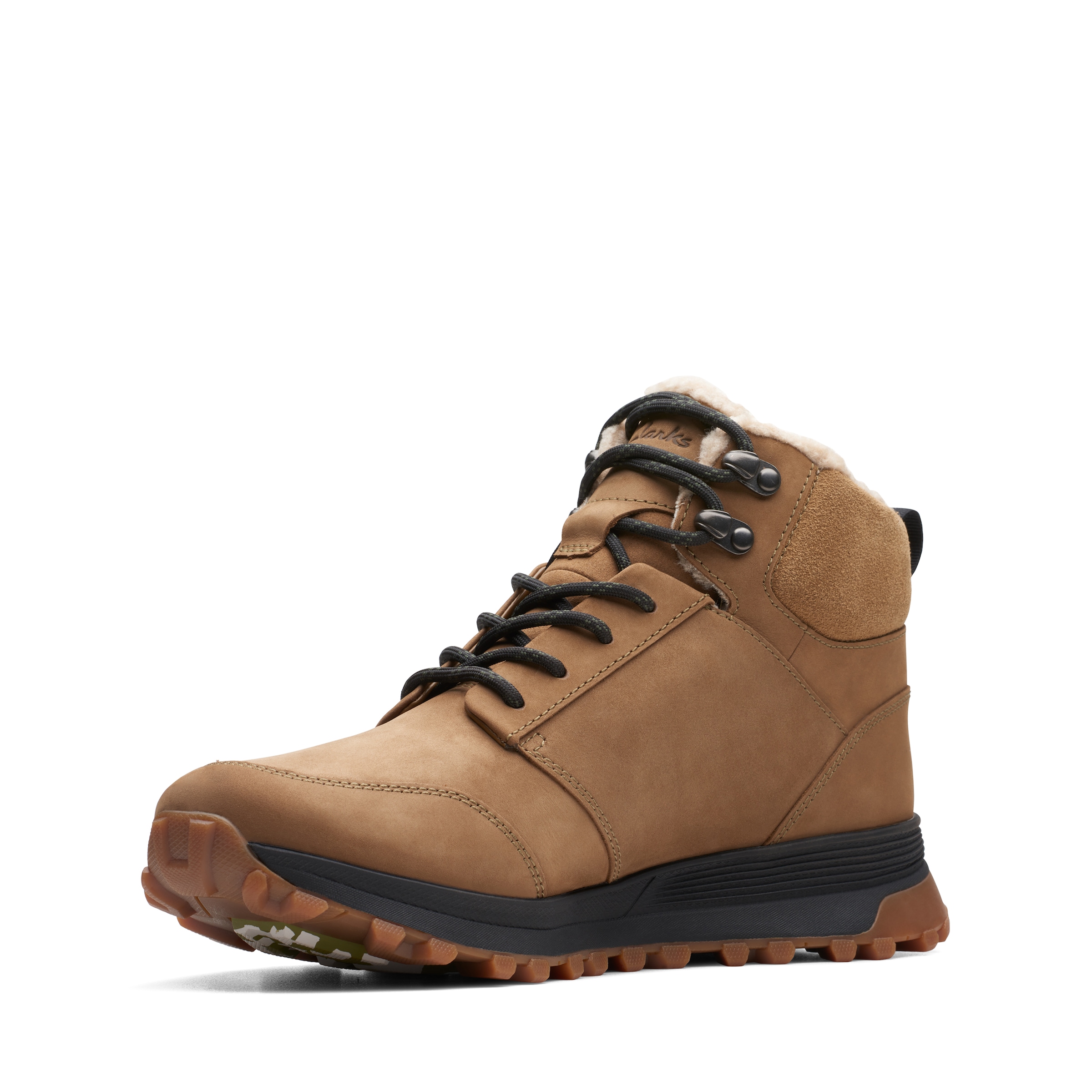 Clarks Schnürstiefel »ATL Trek Up WP«, Hiking Boots, Schnürboots, Winterstiefel mit herausnehmbarem Fussbett
