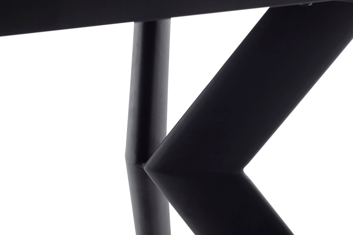 MCA furniture Esstisch »OSSANA Vierfusstisch 180-260 cm«, (Einzelstück), Keramik,Metall,Stirnauszug,ausziehbar,Tischplatte 13 mm,8-10 Personen