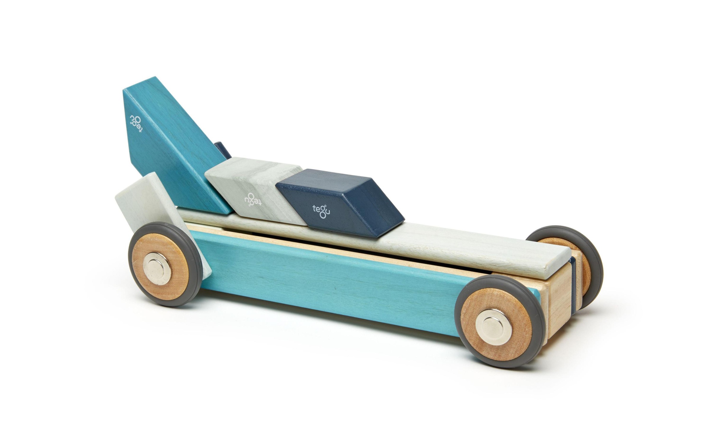 TEGU Spiel »Blau - Classic 42 Teile«