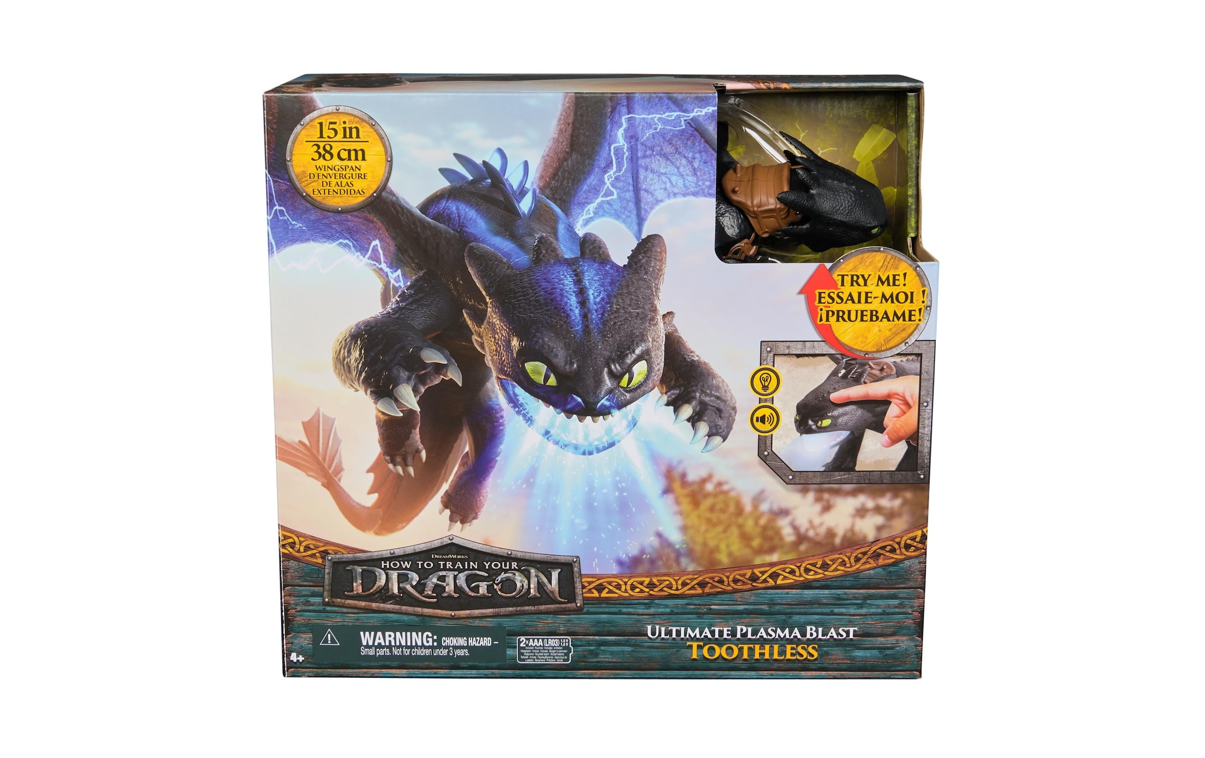Spin Master Spielfigur »Dragons Plasma Blast Ohnezahn«