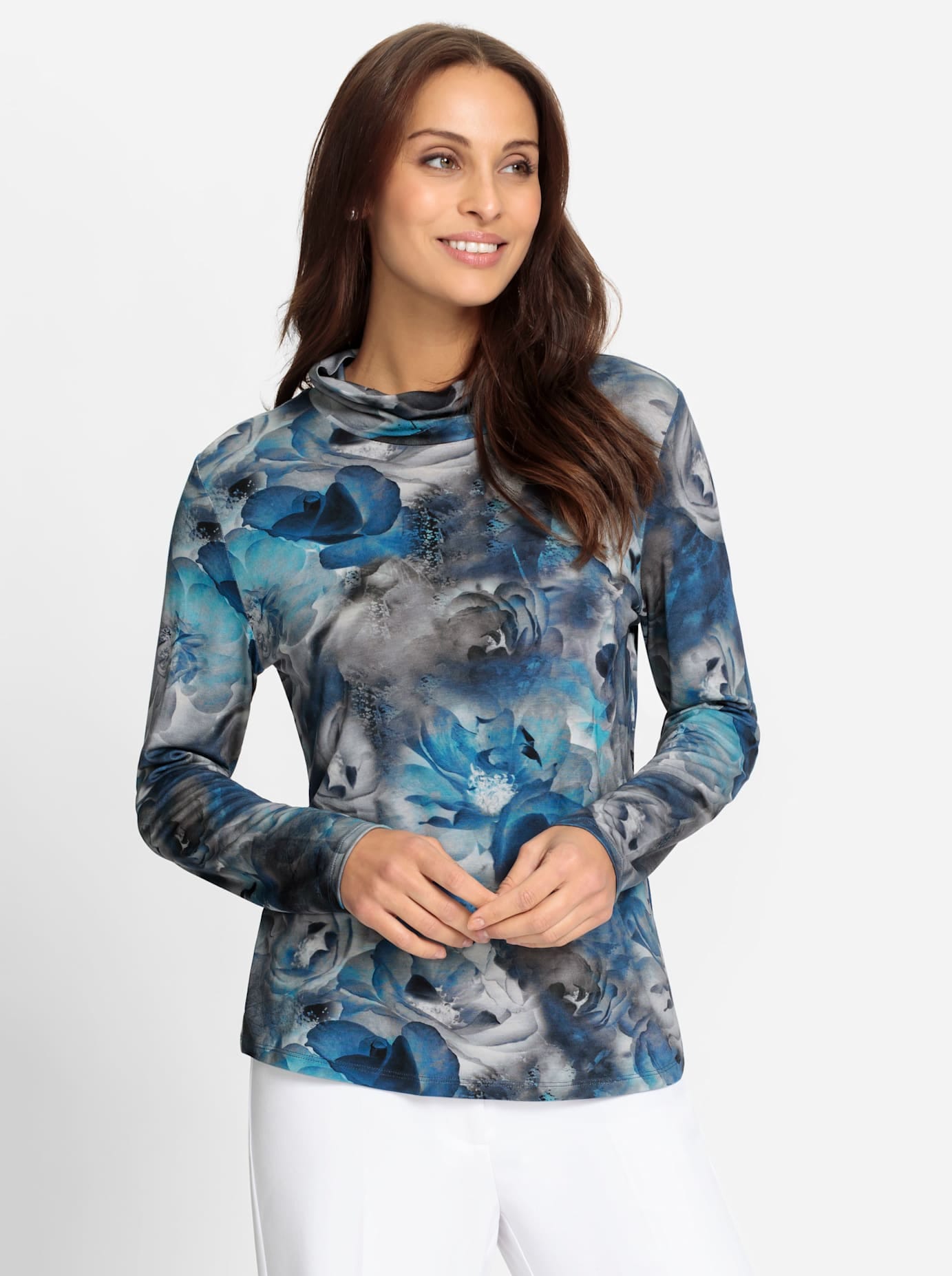 Lady Rollkragenshirt »Rollkragen-Shirt«, (1 tlg.)