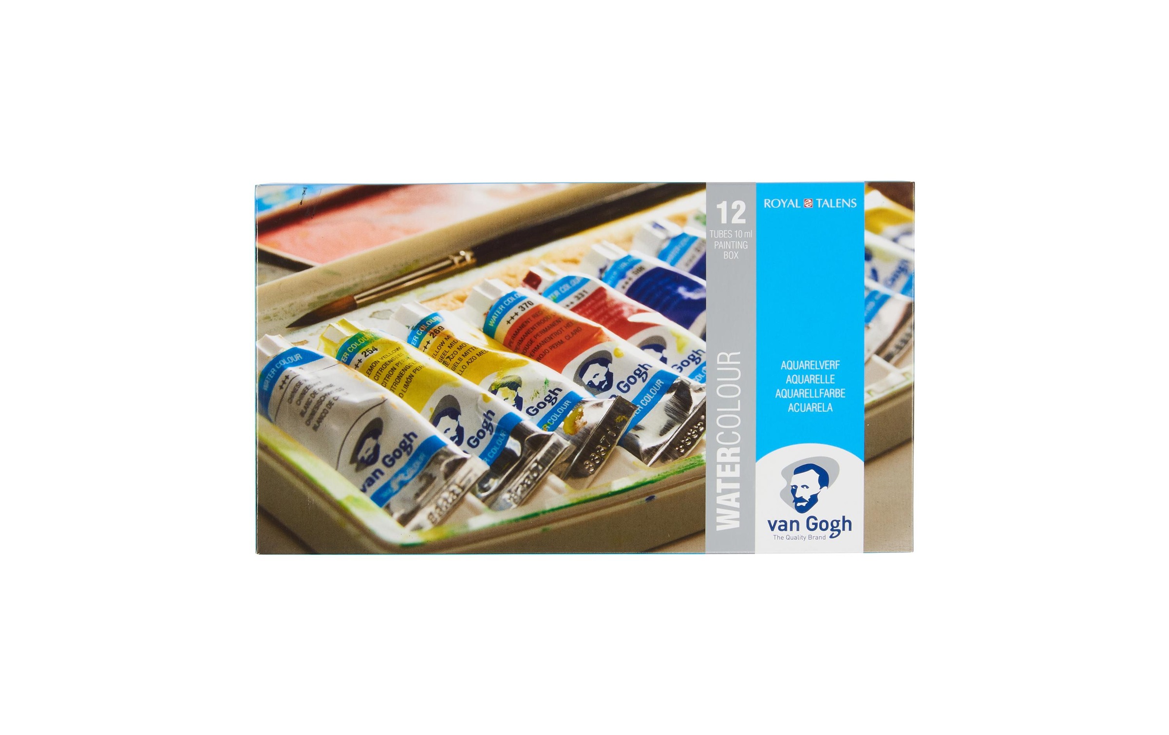 Aquarellfarbe »Van Gogh Malkasten 12er-Set, Mehrfarbig«