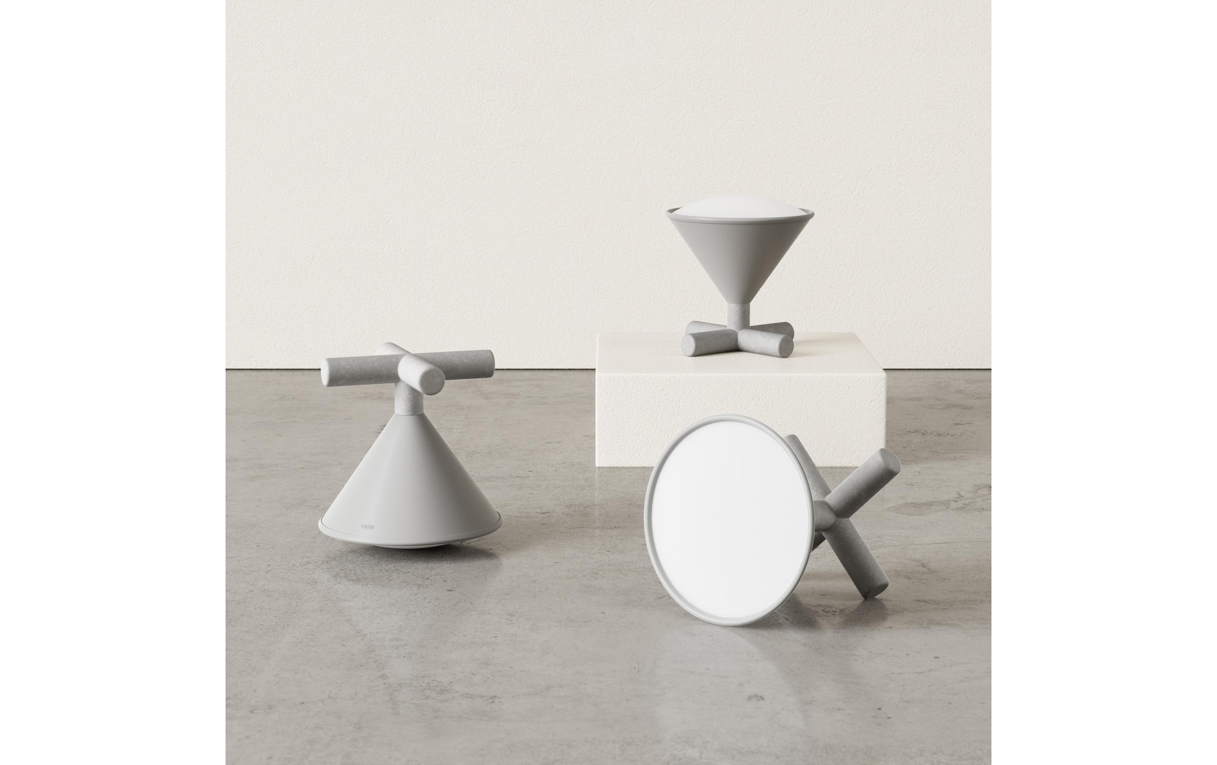Umbra Tischleuchte »Cono Grau«
