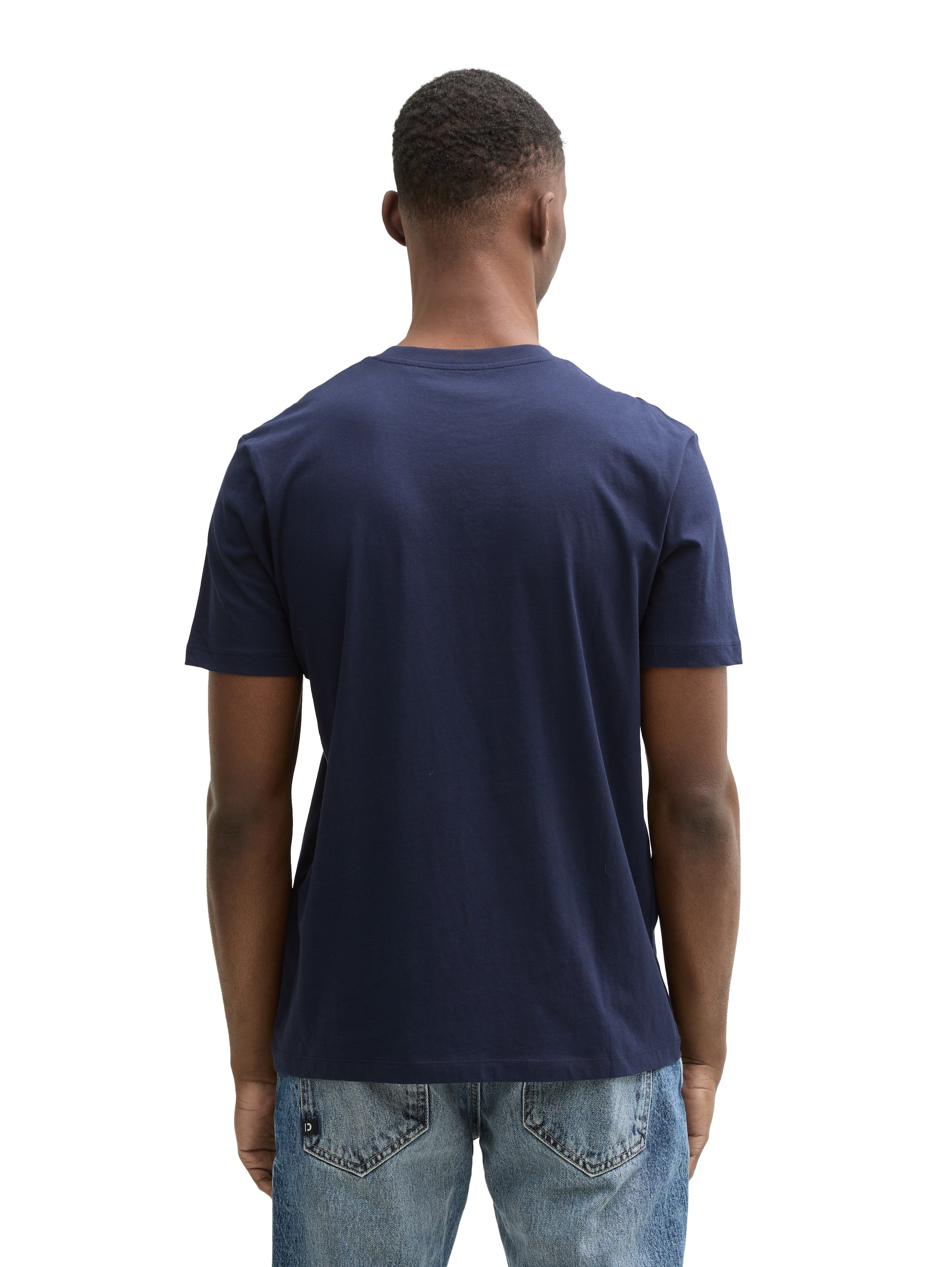 TOM TAILOR Denim T-Shirt, mit verschiedenen Logo Prints