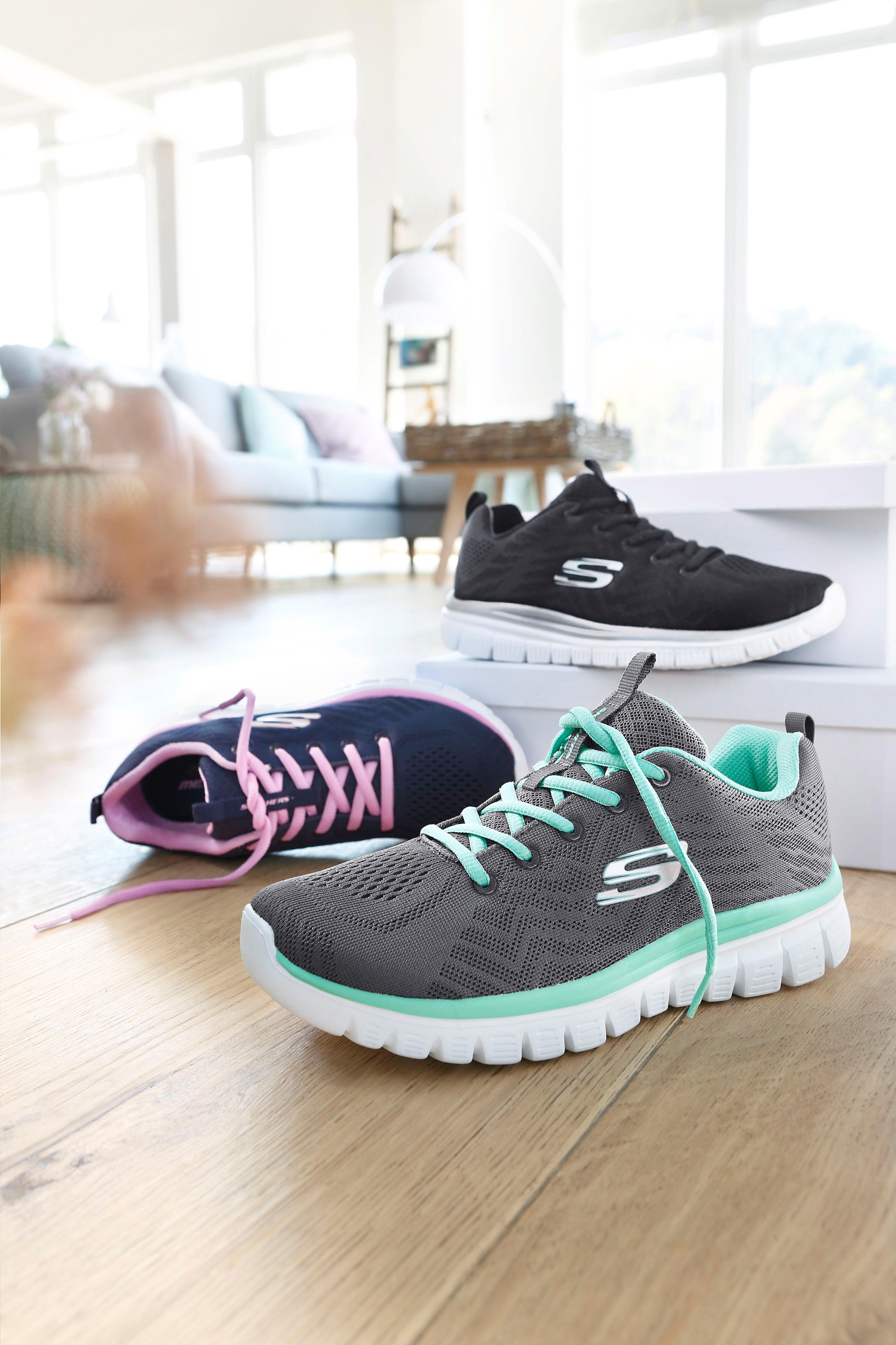 Skechers Sneaker »Graceful Jelmoli-Versand Get mit durch Connected«, kaufen Foam Memory Schweiz online bei - Dämpfung