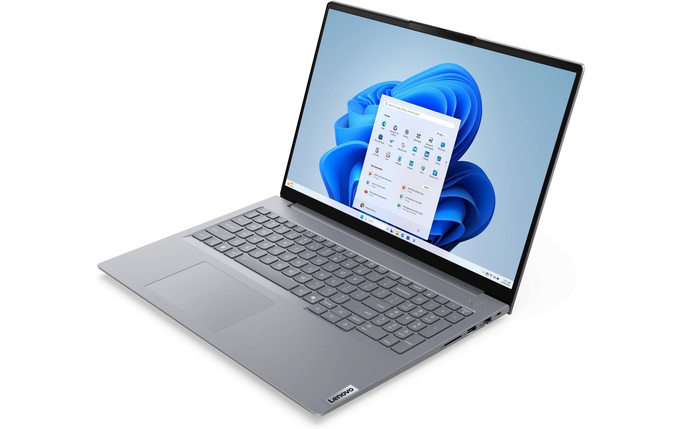 Lenovo Notebook »ThinkBook 16 G8 IAL«, 40,64 cm, / 16 Zoll, Intel, Core Ultra 7, Intel Graphics, eingebauter Lautsprecher, eingebautes Mikrofon, Webcam