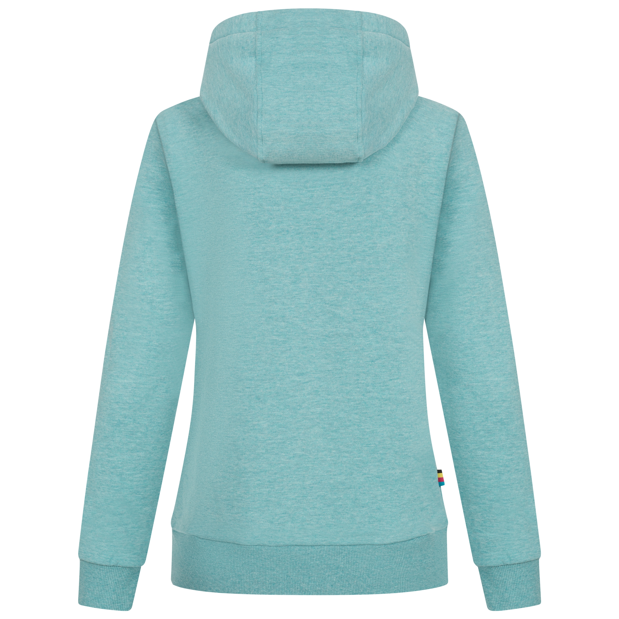 DEPROC Active Kapuzensweatjacke »FinjaCMYK II«, weiche Fleecejacke mit Kängurutasche
