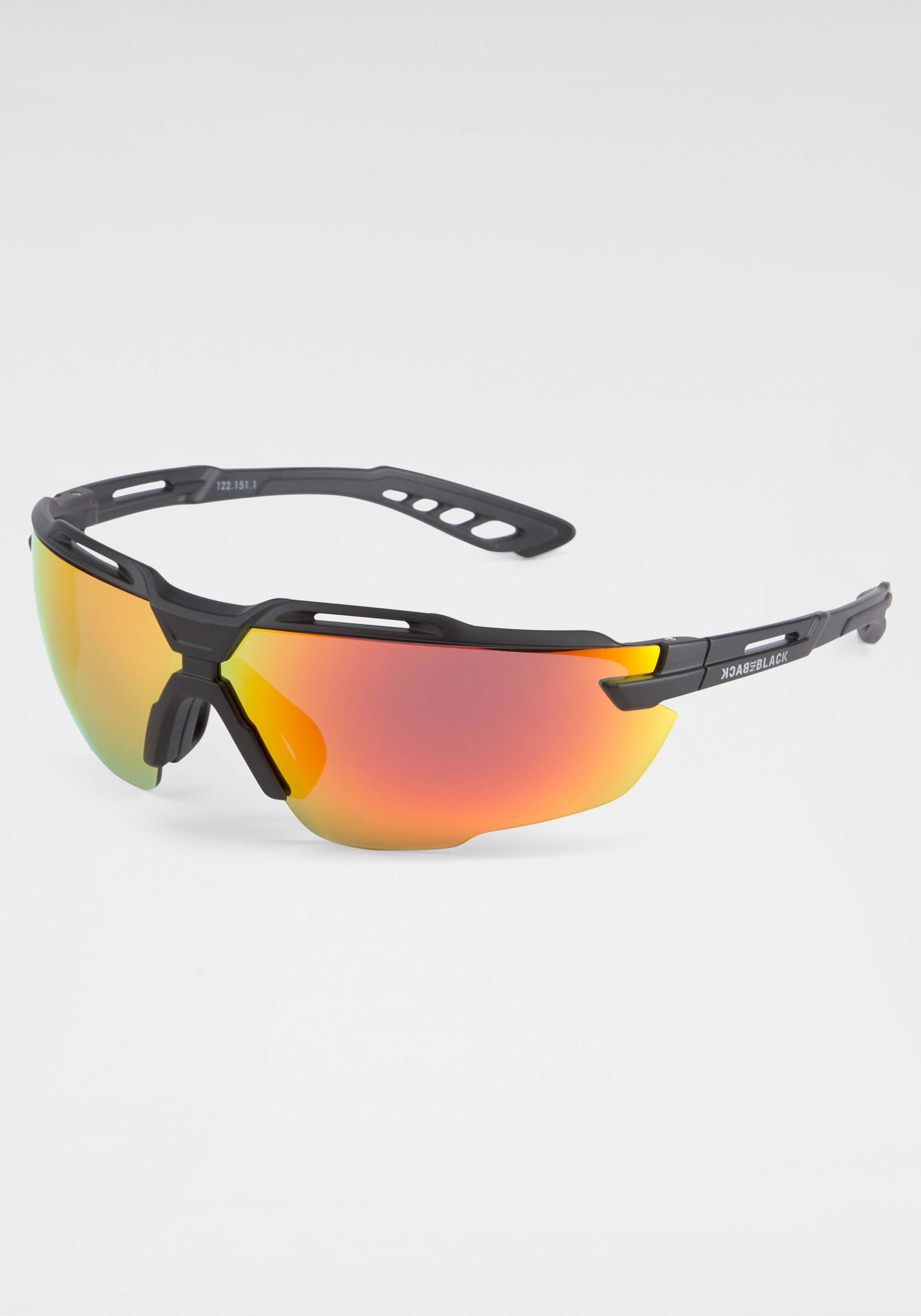 BACK IN BLACK Eyewear Sonnenbrille, online bei Schweiz mit kaufen gebogenen Jelmoli-Versand Gläsern