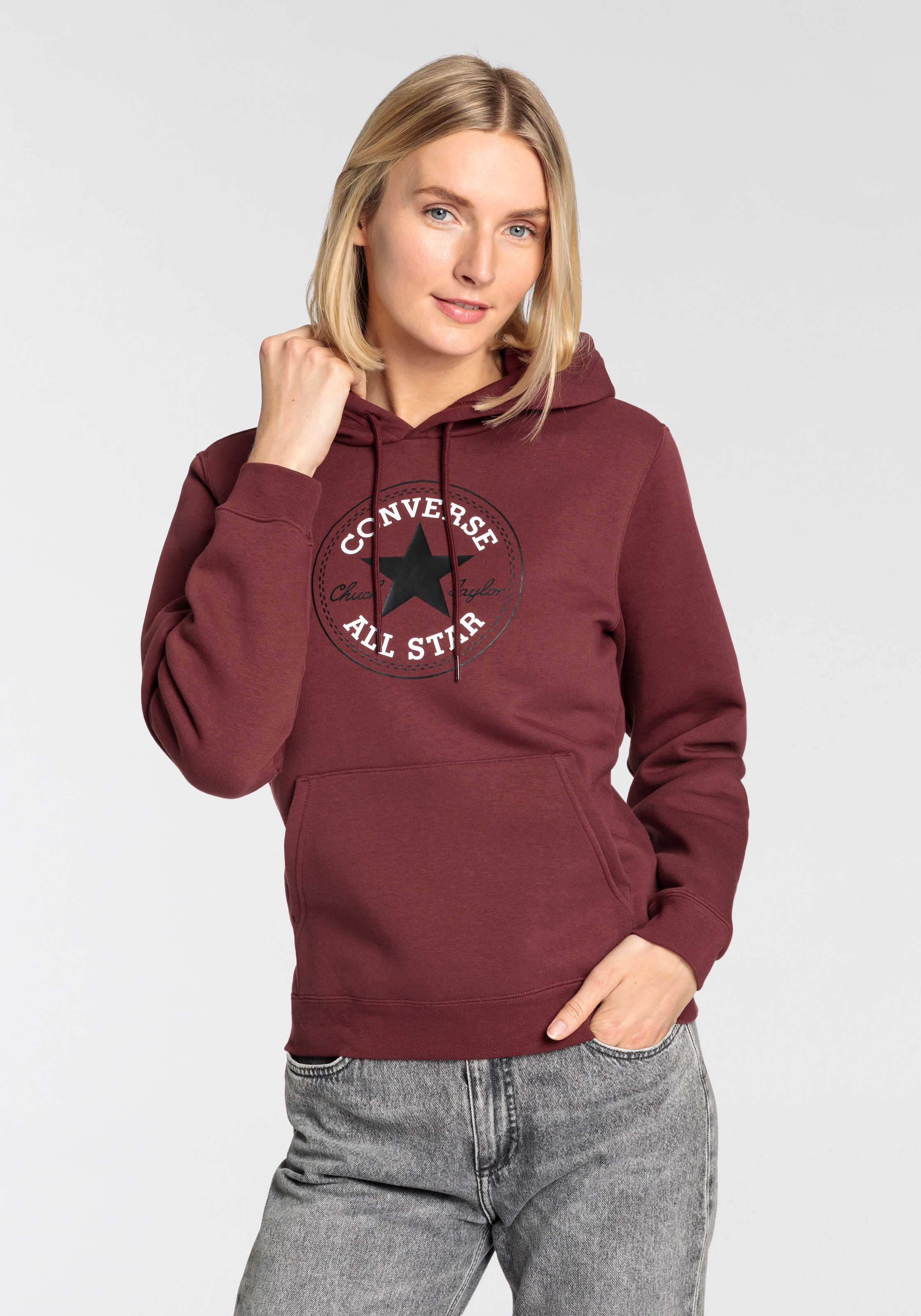 Converse Kapuzensweatshirt »STANDARD FIT CENTER FRONT LARGE CHUCK«, Unisex