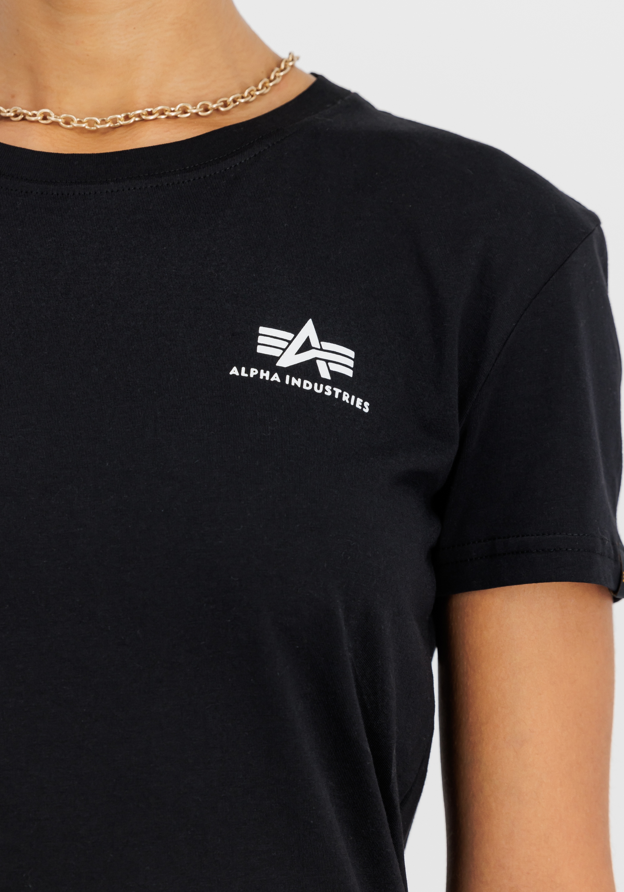 Alpha Industries T-Shirt »Alpha Industries Women - T-Shirts Basic T-Shirt SL W«