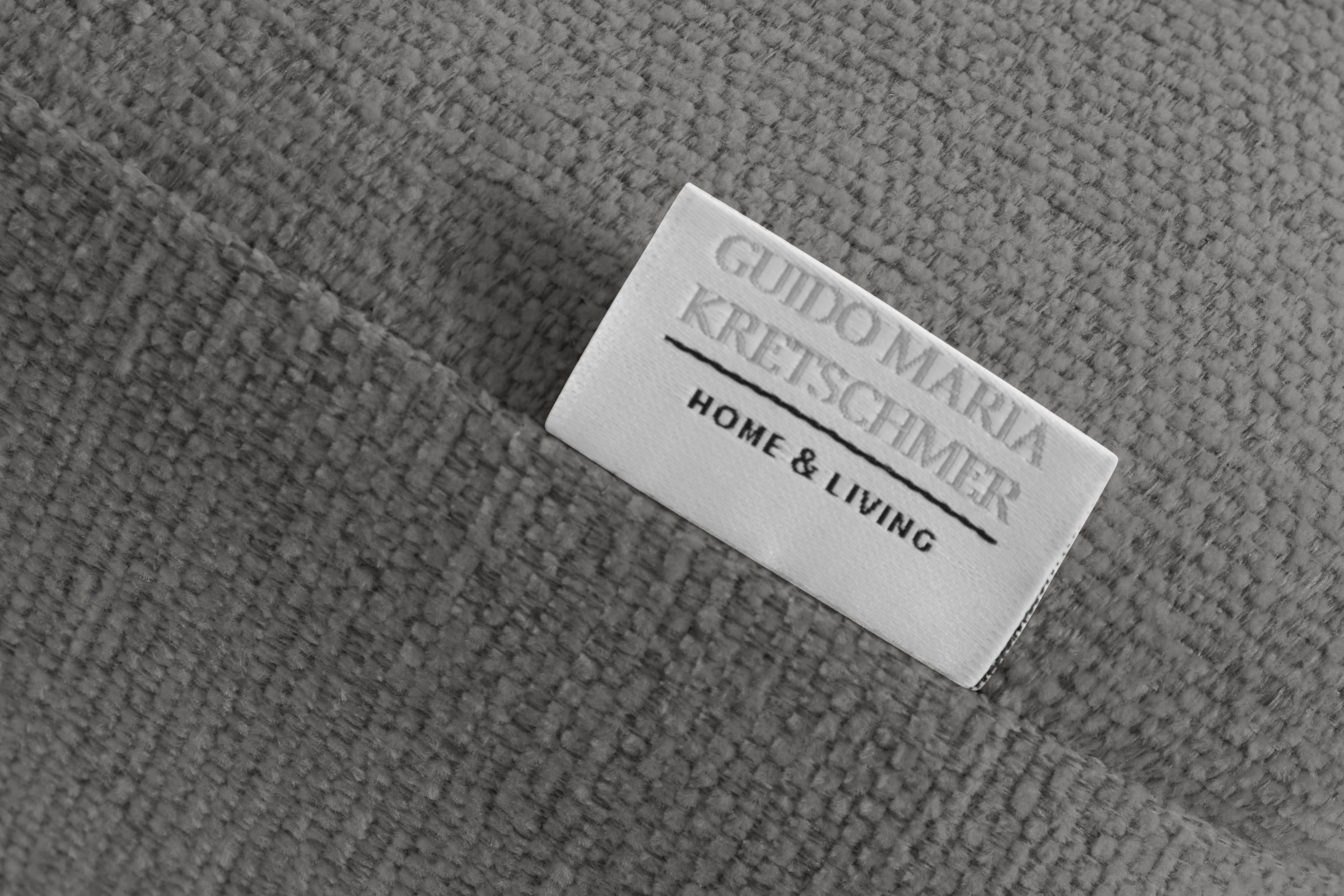 Guido Maria Kretschmer Home&Living Polsterhocker »Kalina«, mit klassischer Chesterfield-Knopfheftung