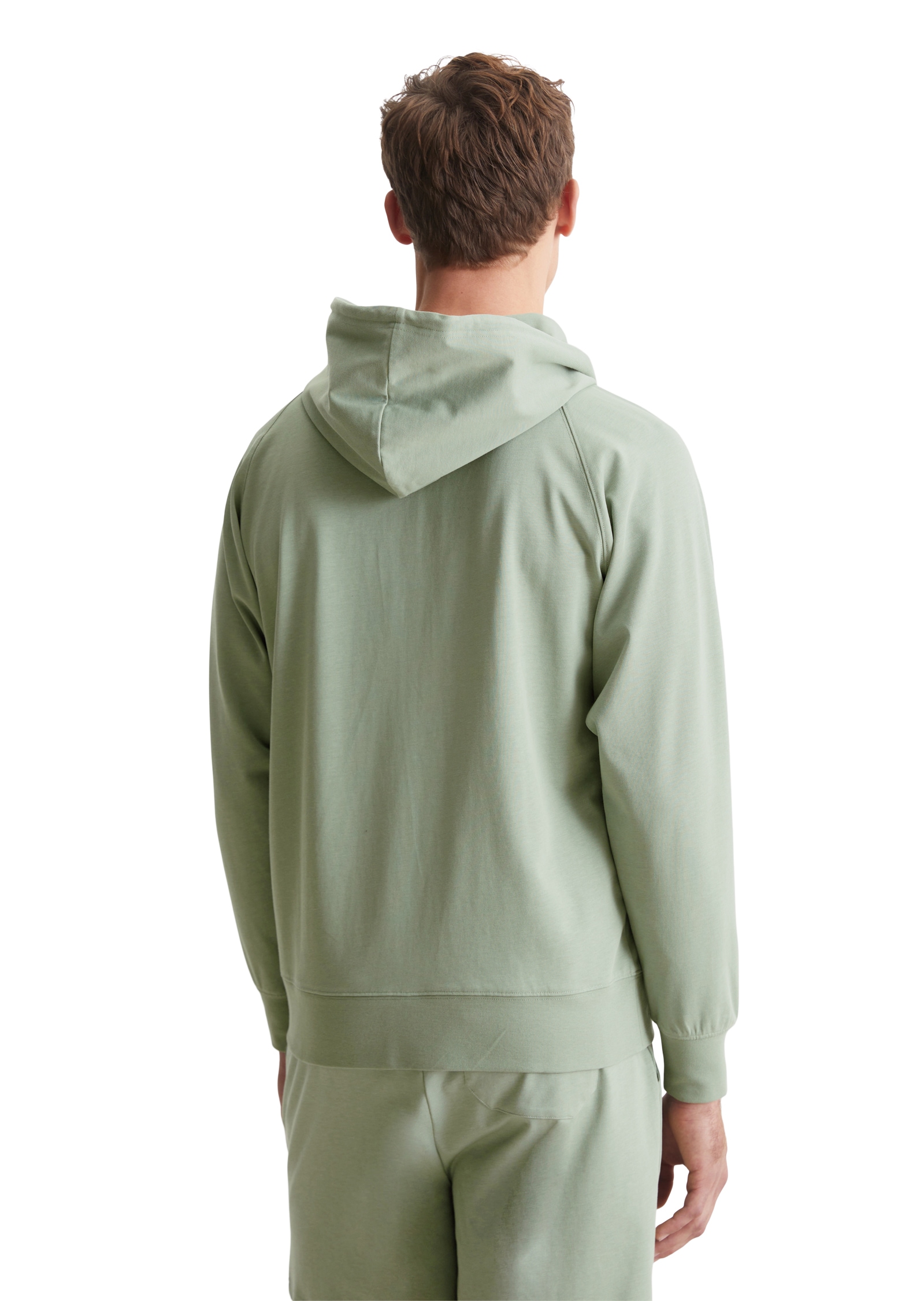 Marc O'Polo Sweatjacke, mit grosszügiger Kapuze inklusive Tunnelzug