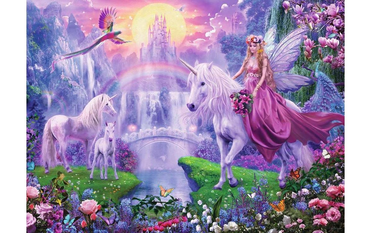 Ravensburger Puzzle »Puzzle Magische Einhor«, (200 tlg.)