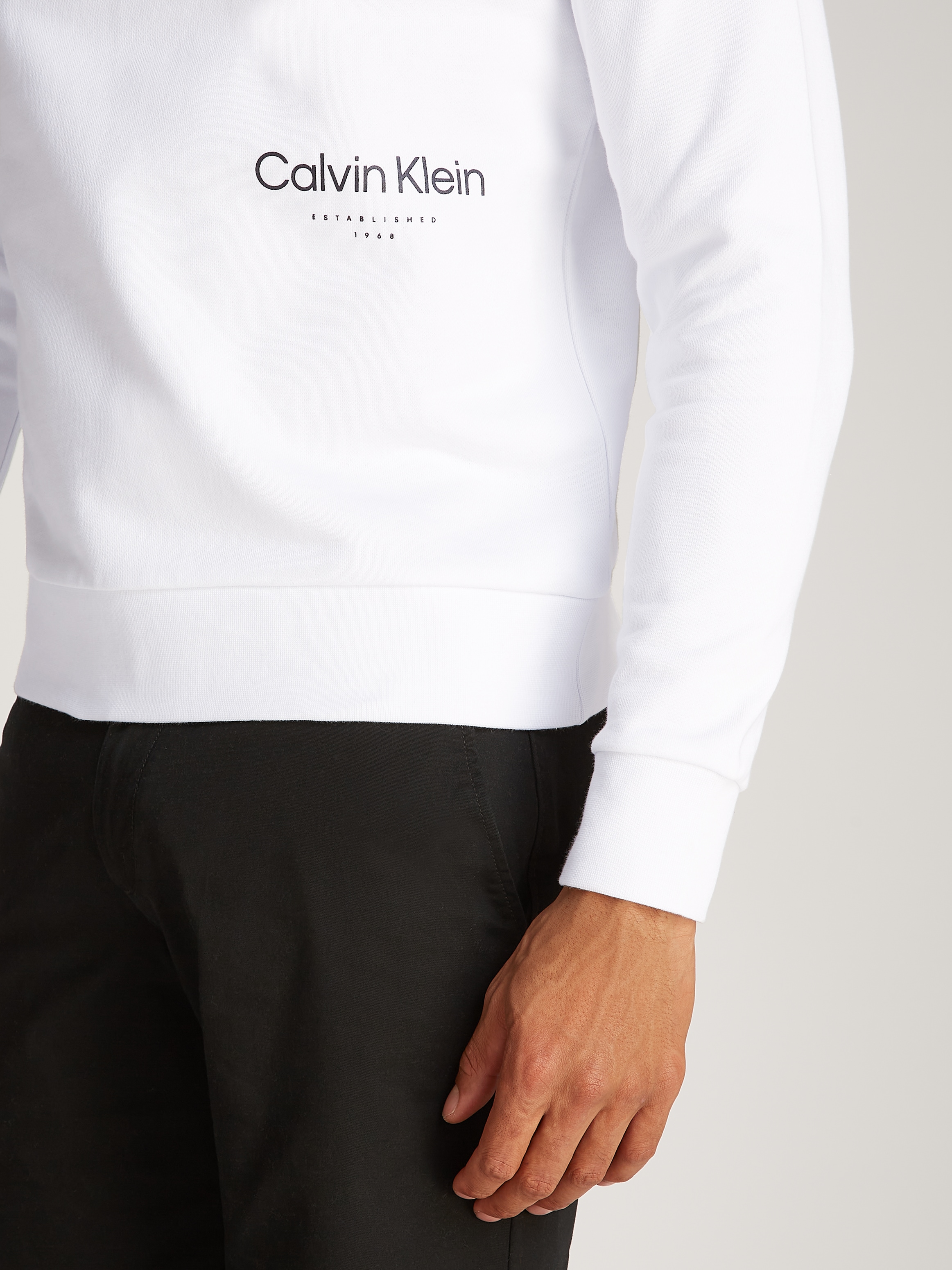 Calvin Klein Sweatshirt »OFF PLACEMENT LOGO SWEATSHIRT«