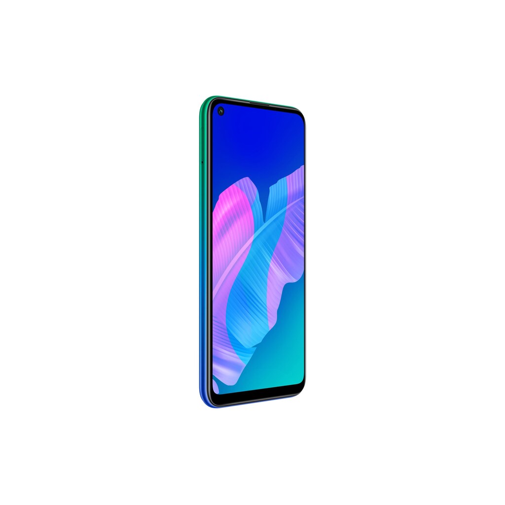 Huawei Smartphone »P40 Lite E«, Aurora Blue, 16,23 cm/6,39 Zoll