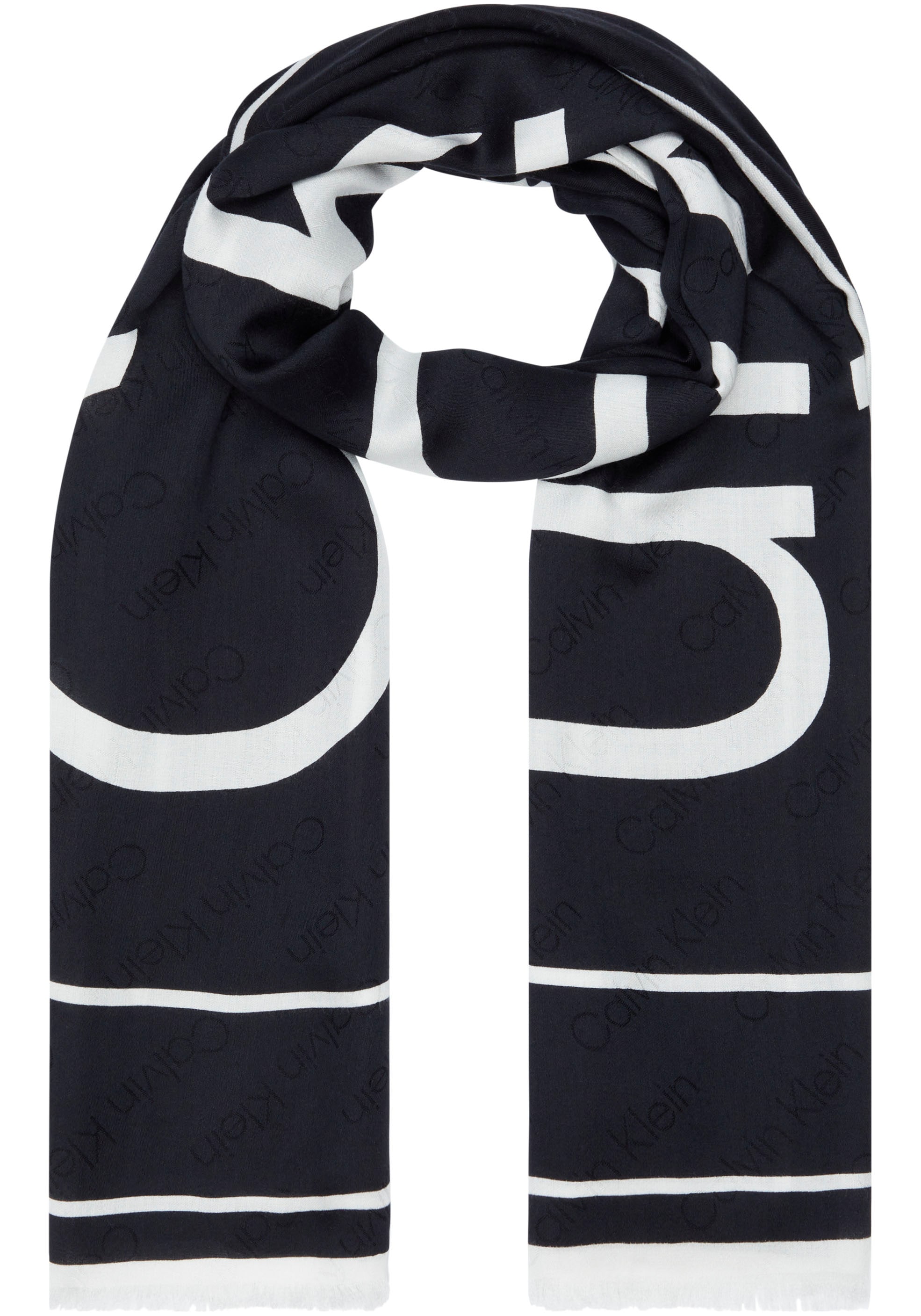 Calvin Klein Schal »LOGO JQ SCARF O/PRINT 70X180« online shoppen |  Jelmoli-Versand