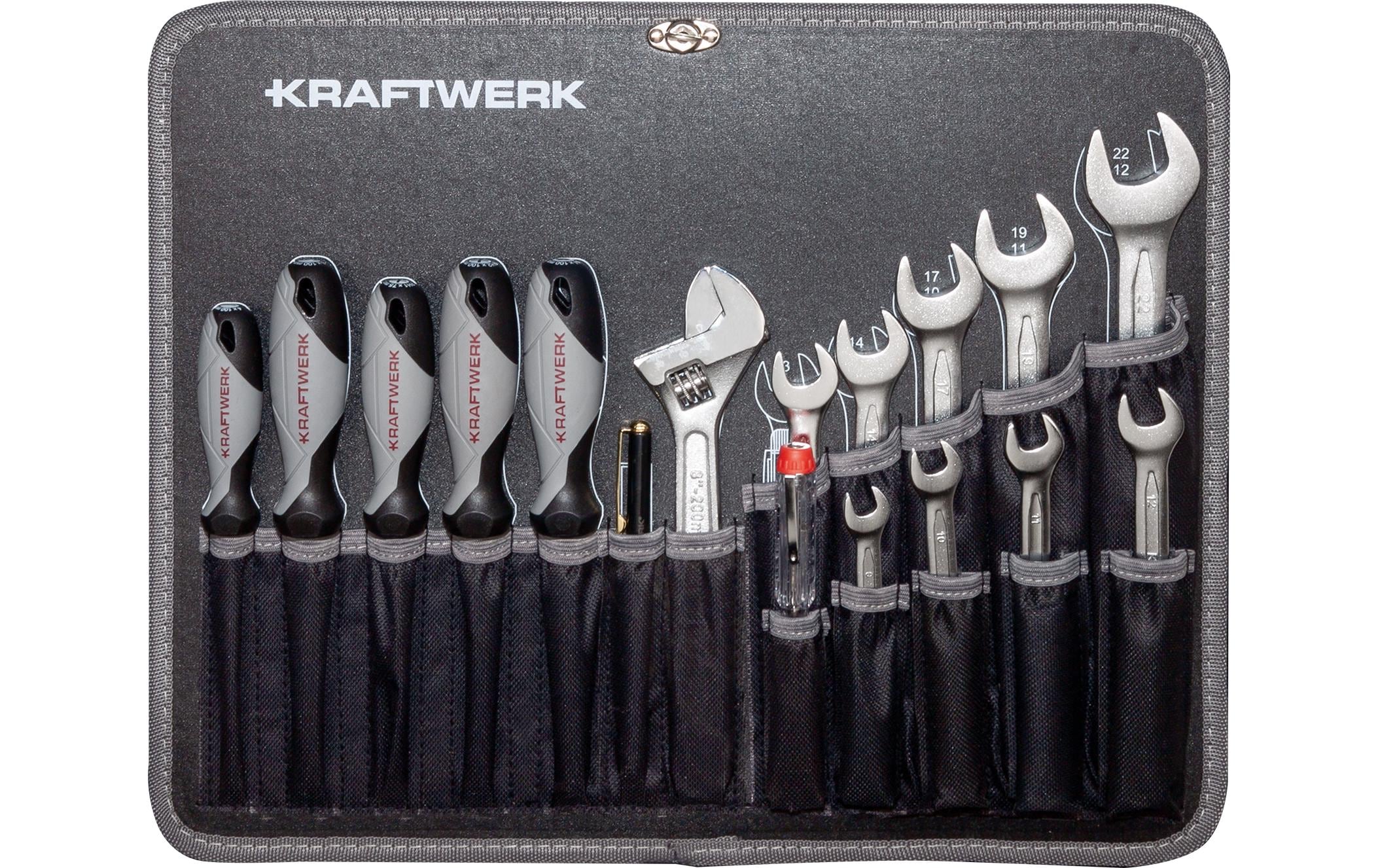 Kraftwerk Werkzeugkoffer »B147 Basic«, (97 St.)