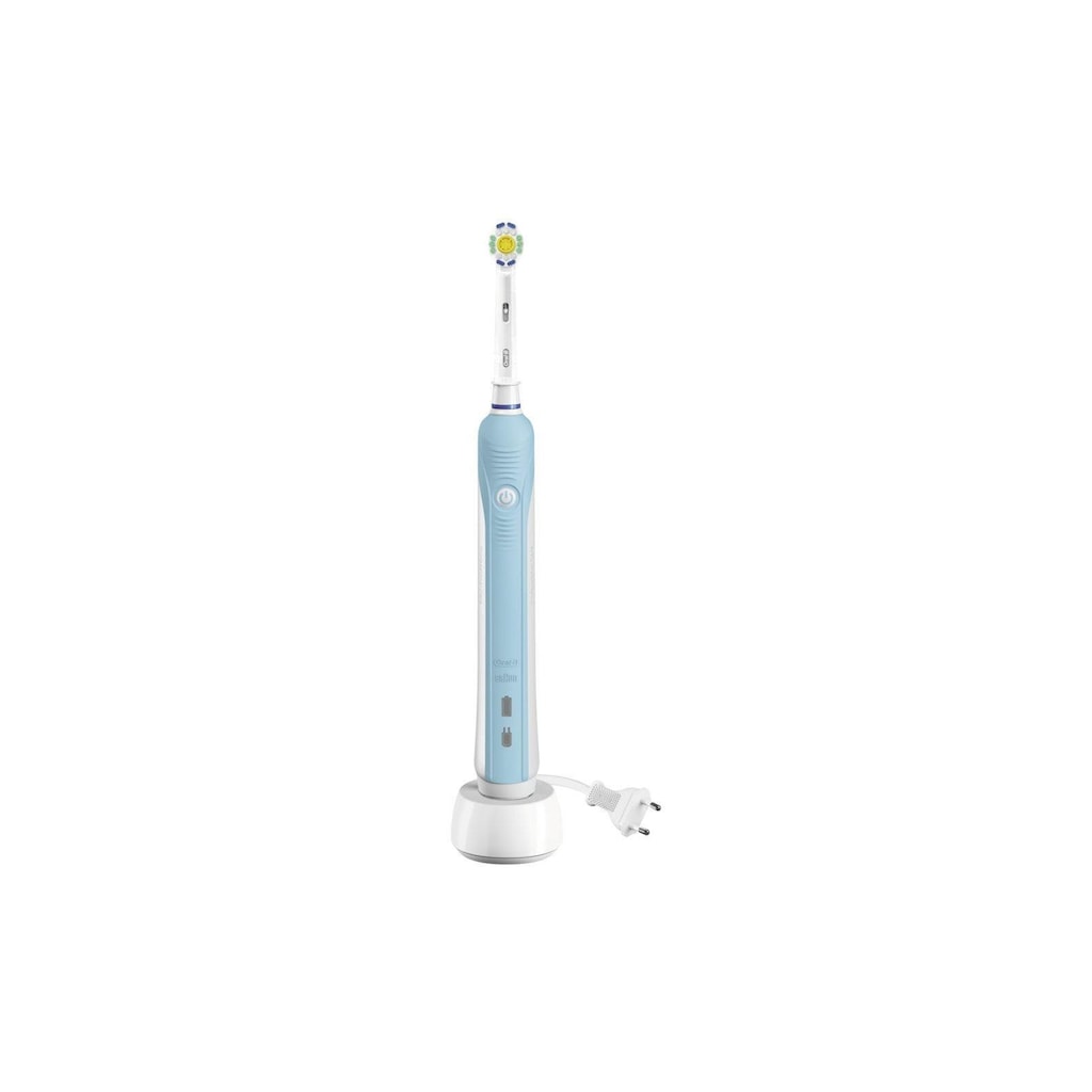 Oral-B Elektrische Zahnbürste »PRO 700 White & Clean«, 1 St. Aufsteckbürsten