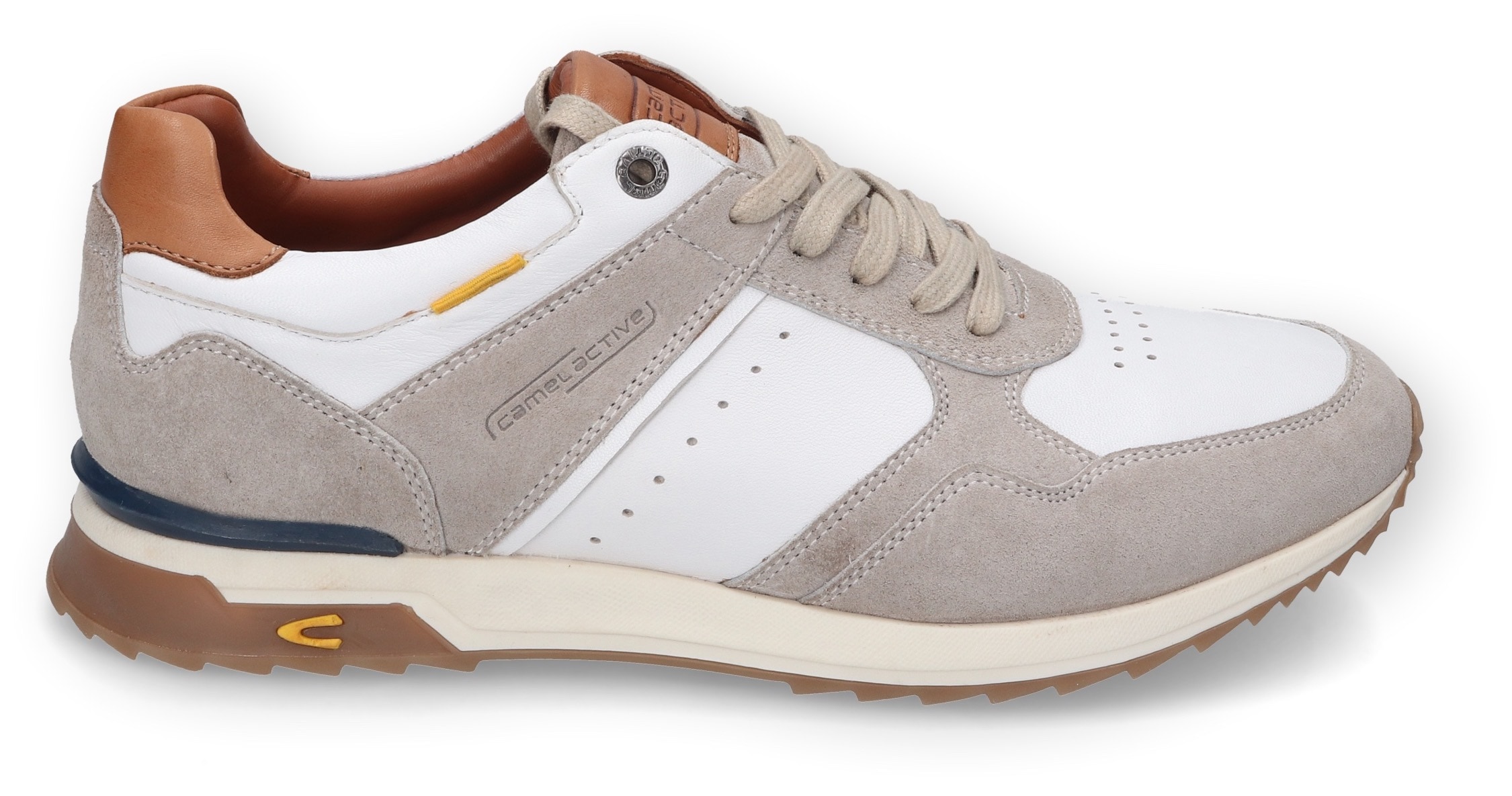 camel active Sneaker, im Casual Chic Look, Freizeitschuh, Halbschuh, Schnürschuh