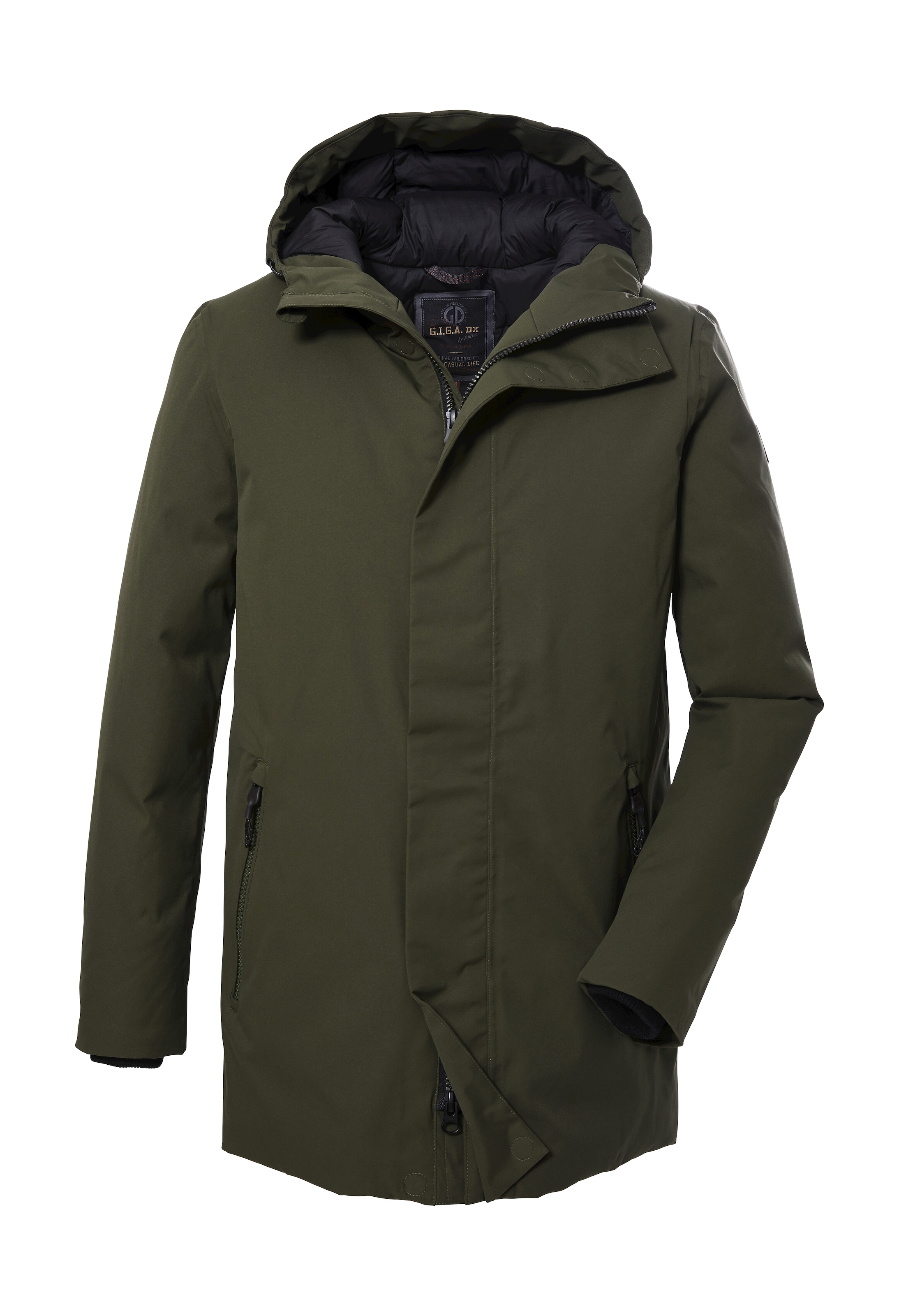 G.I.G.A. DX by killtec Parka »GW 4 MN PRK« Wasserdichter, atmungsaktiver Winterparka mit regulierbarer Kapuze