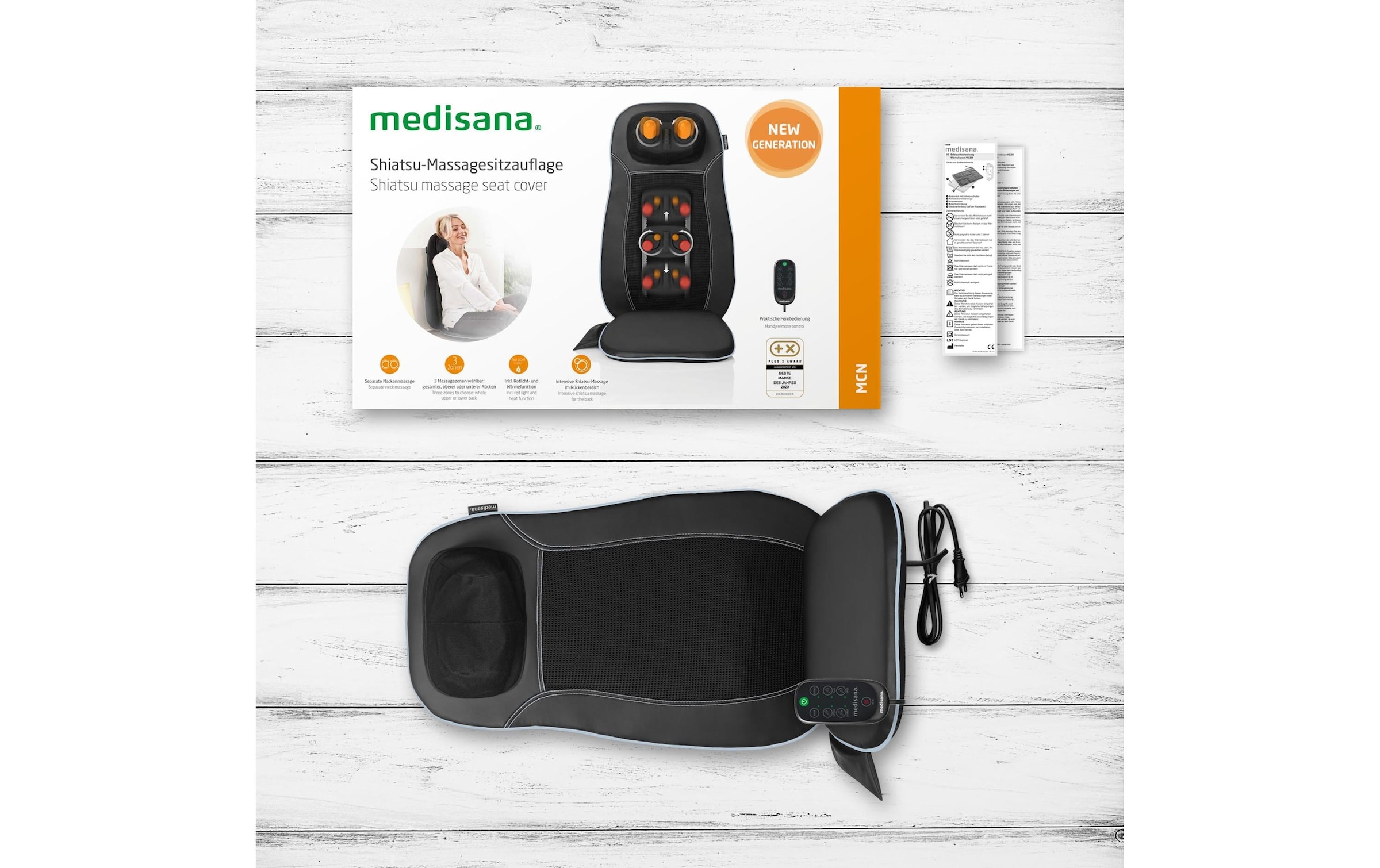 Medisana Massagesitzauflage »MCN«