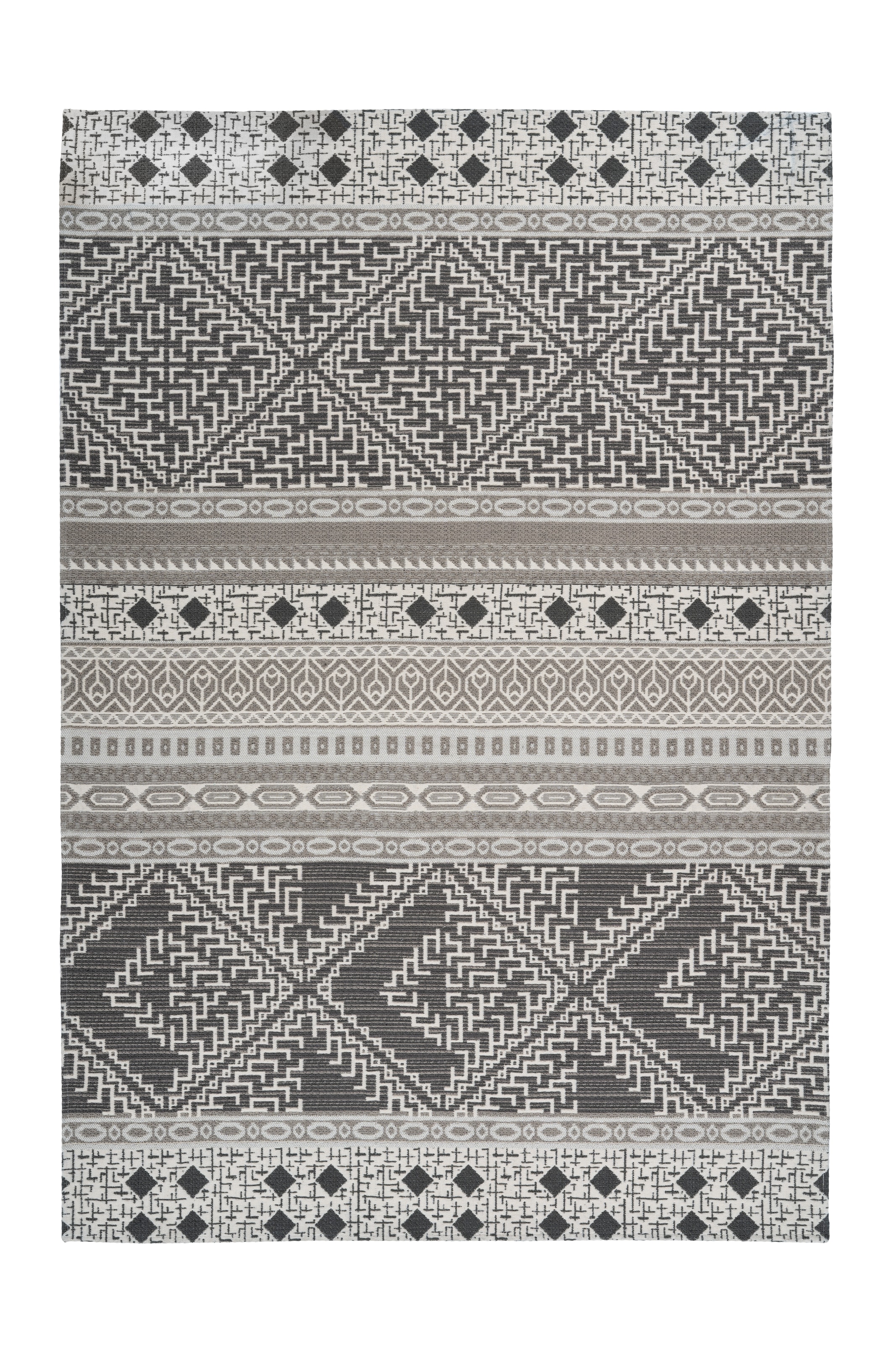 Arte Espina Teppich »Yoga 200«, rechteckig, 10 mm Höhe, Teppich für Indoor & Outdoor, Fussbodenheizung geeignet, Pflegeleicht