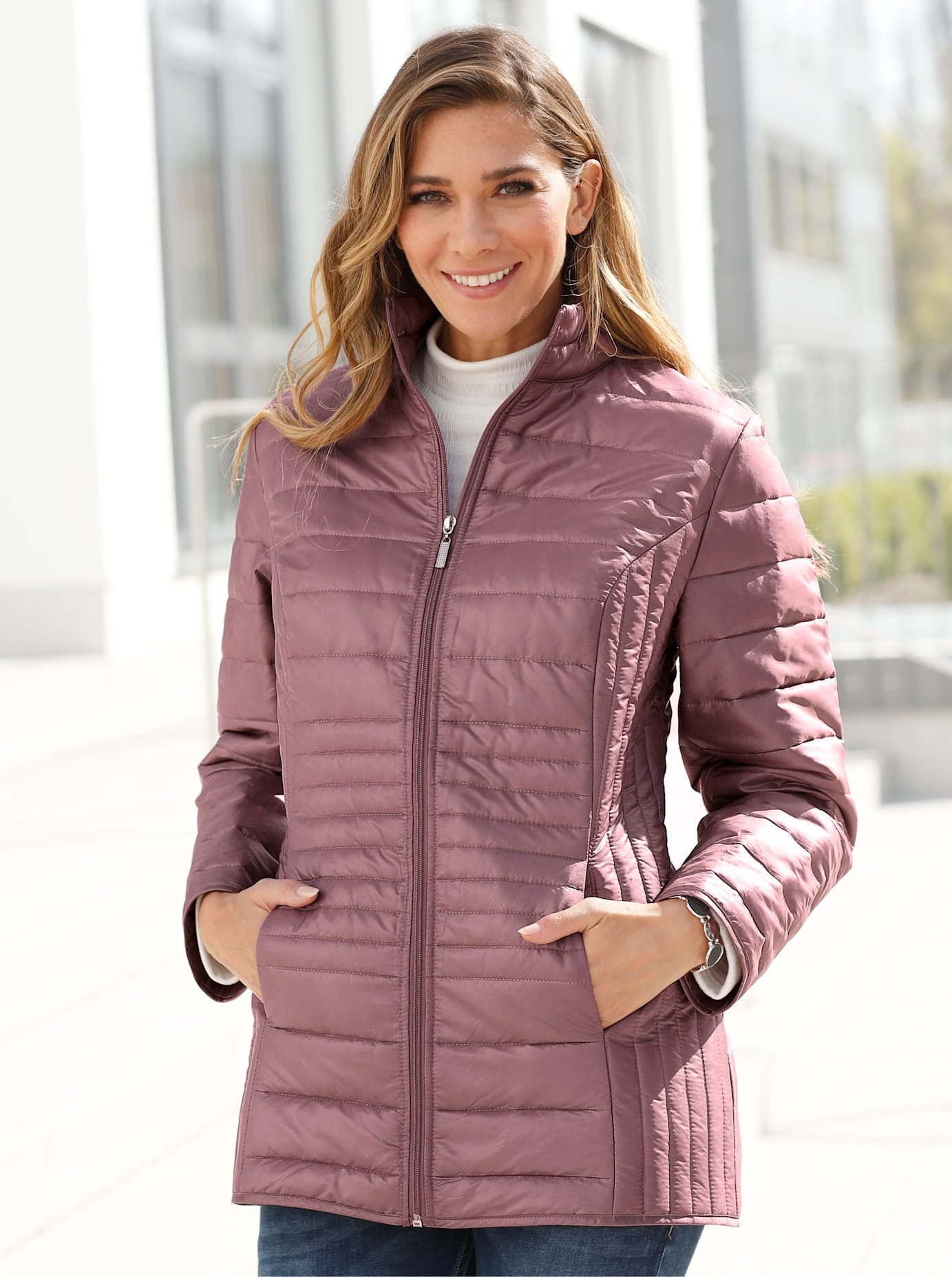 Classic Basics Steppjacke, ohne Kapuze