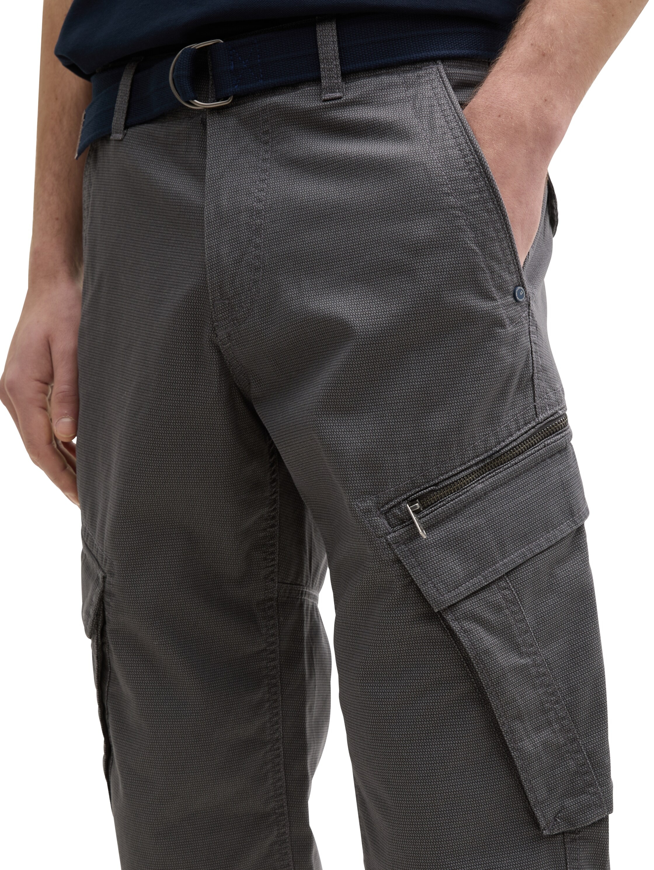 TOM TAILOR Cargoshorts, (Set, 2 tlg.), mit Gürtel
