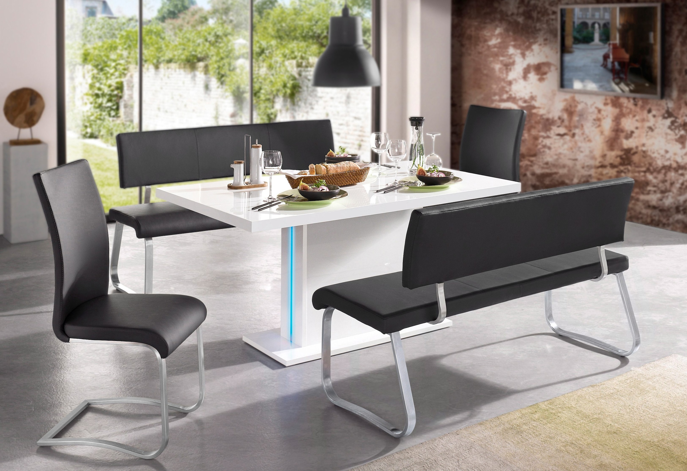 MCA furniture Polsterbank kaufen St.), online »Arco«, Breiten kg, Jelmoli-Versand 280 verschiedenen belastbar in bis Kunstleder, (1 