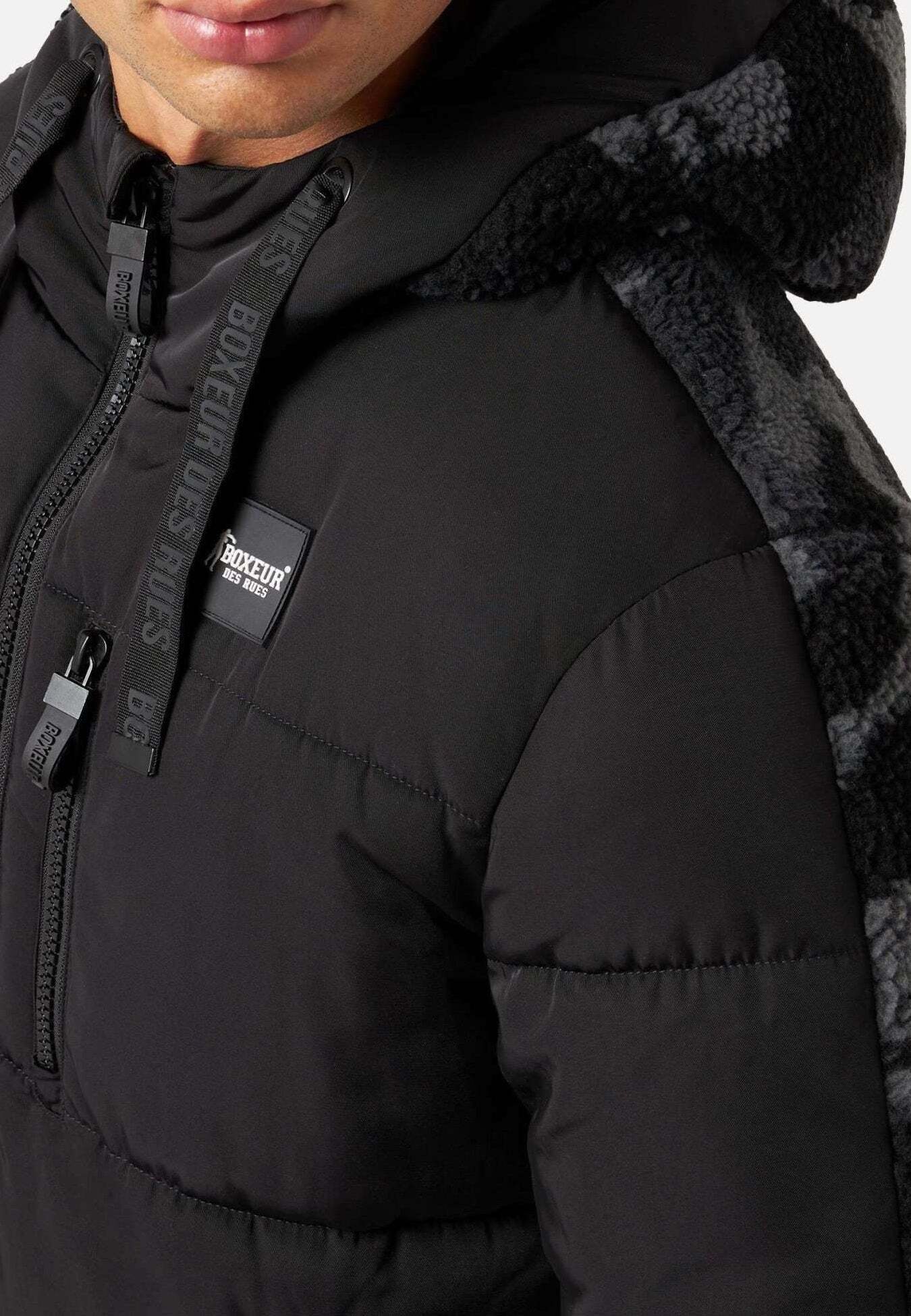 BOXEUR DES RUES Daunenjacke »BOXEUR DES RUES Jacken Man Padded Jacket W/Sherpa«