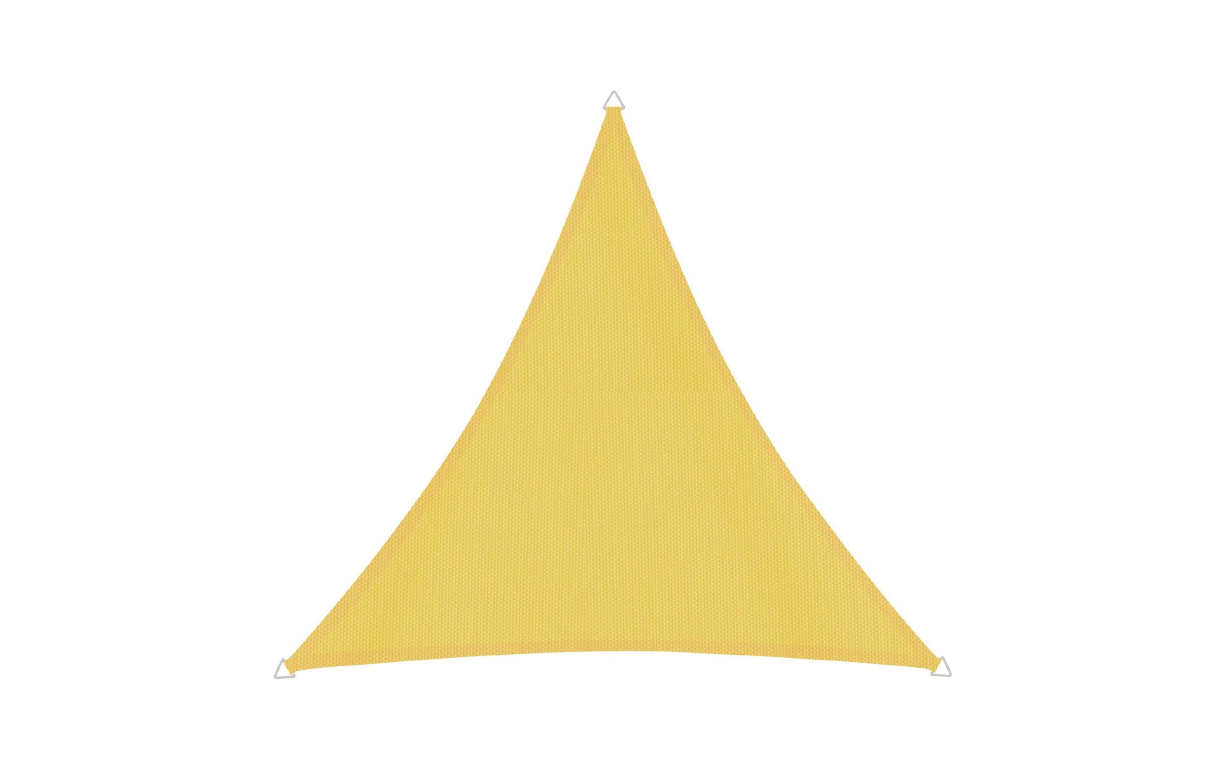 Windhager Sonnensegel »Dreieck 4m, gelb«