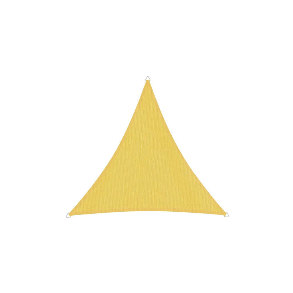 Windhager Sonnensegel »Dreieck 3m, gelb«