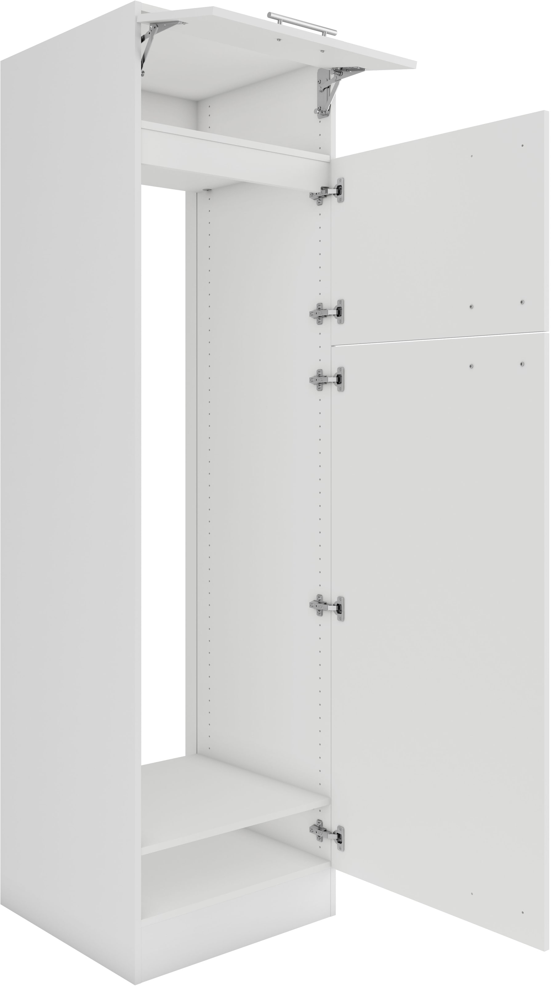 OPTIFIT Kühlumbauschrank »Bella«, Breite 60 cm, Nischenmasse B/T/H 56,7/55,5/144,6 cm