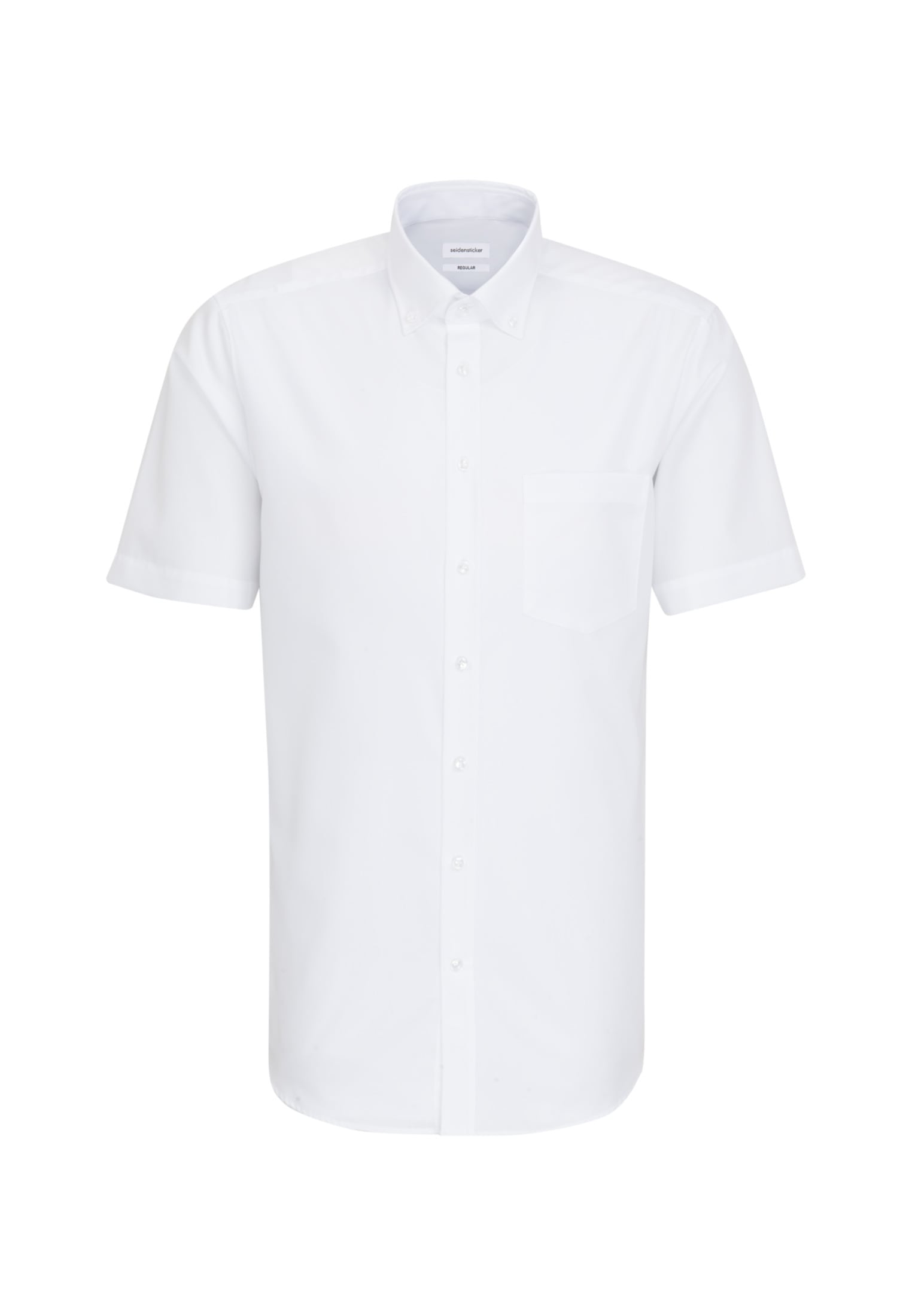 seidensticker Businesshemd »Regular«, Regular Kurzarm Button-Down-Kragen Uni kaufen