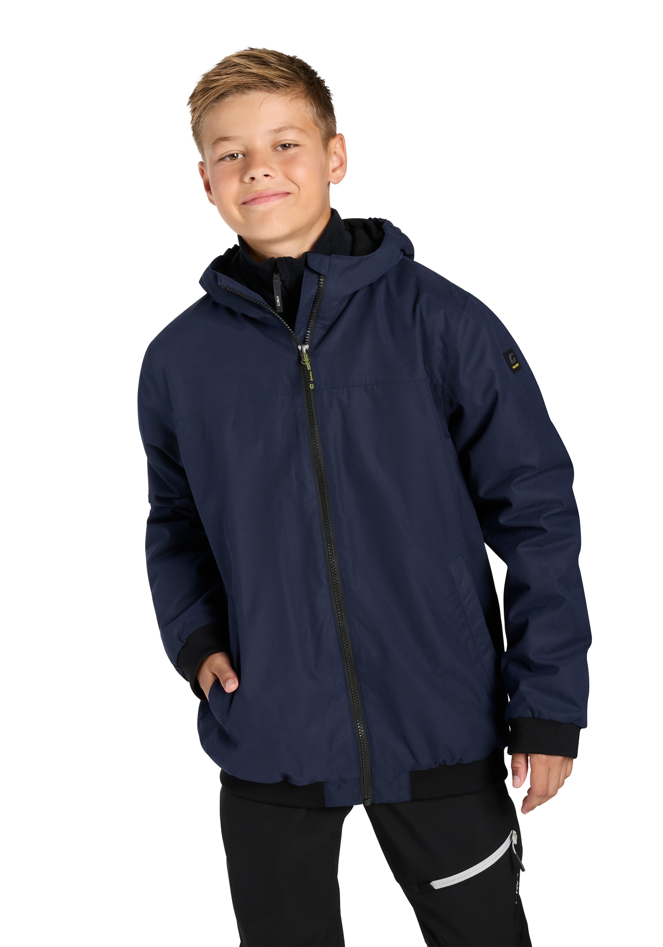 Killtec Regenjacke "KOS 153 BYS JCKT OT" wasserabweisend, winddicht, mit wärmendem Futter, Übergangsjacke