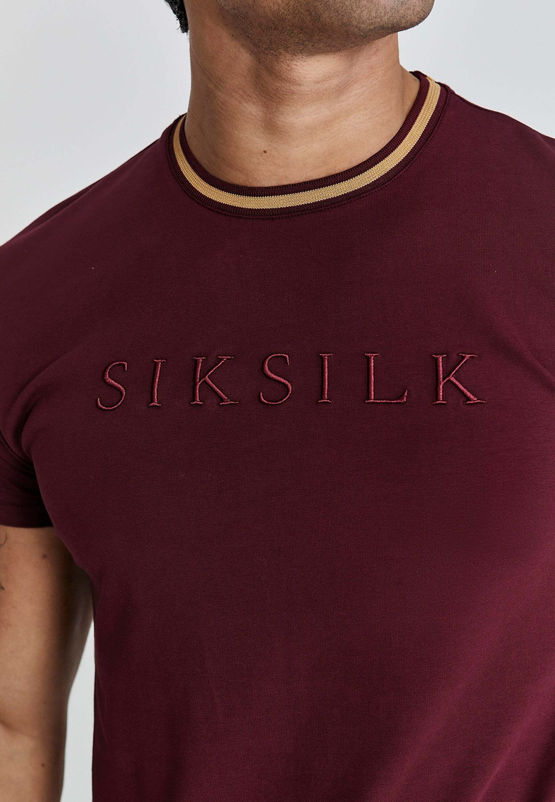 Siksilk T-Shirt »Siksilk T-Shirt Muscle Fit T-Shirt«