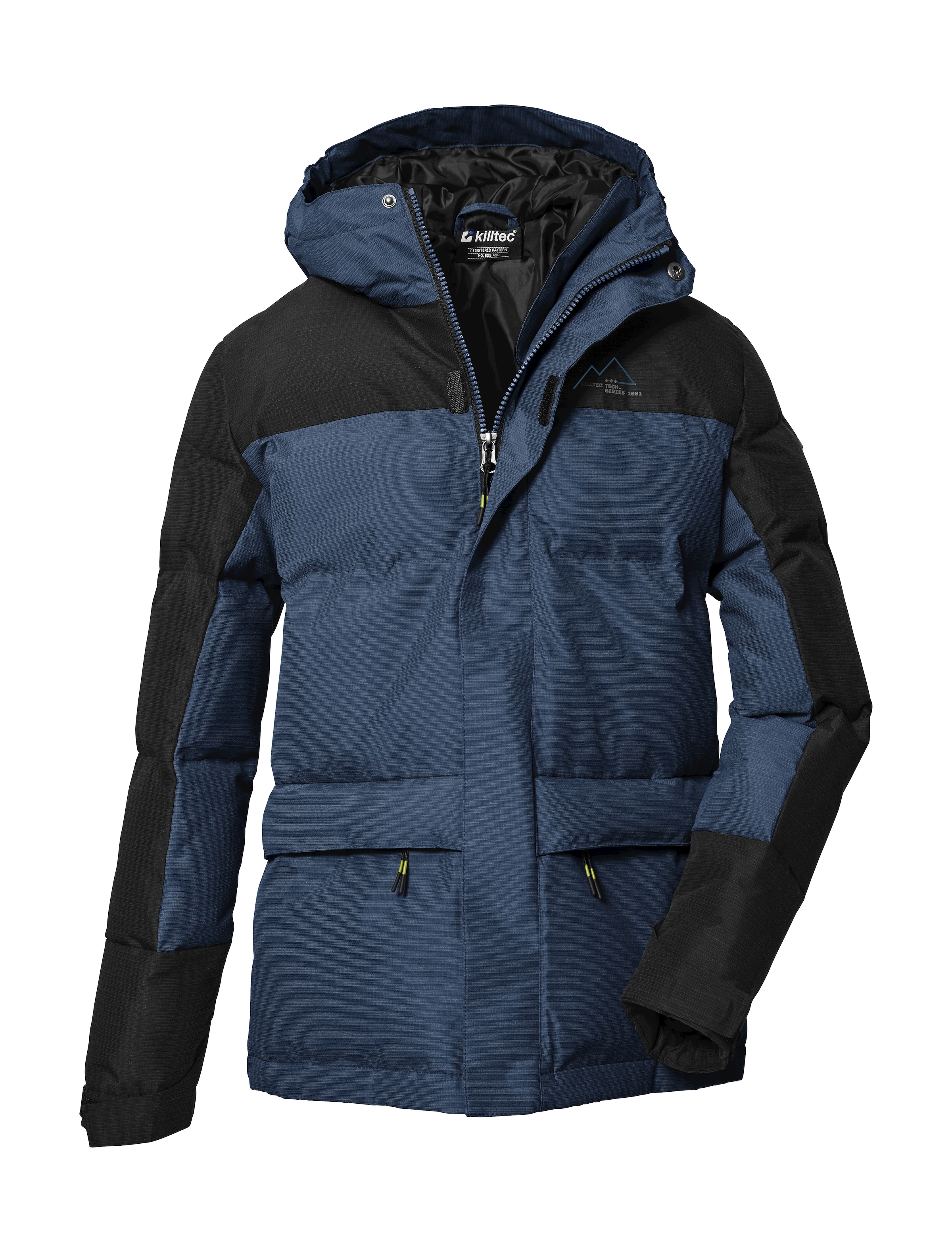 Killtec Steppjacke »KOW 156 BYS QLTD JCKT« Wasserabweisende, atmungsaktive Steppjacke mit Colourblock-Design
