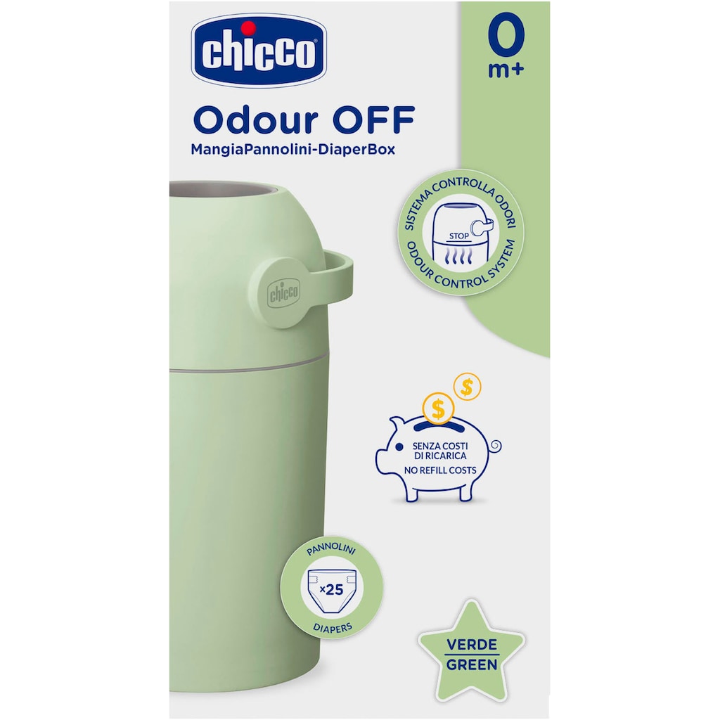 Chicco Windeleimer »Odour Off, Green«