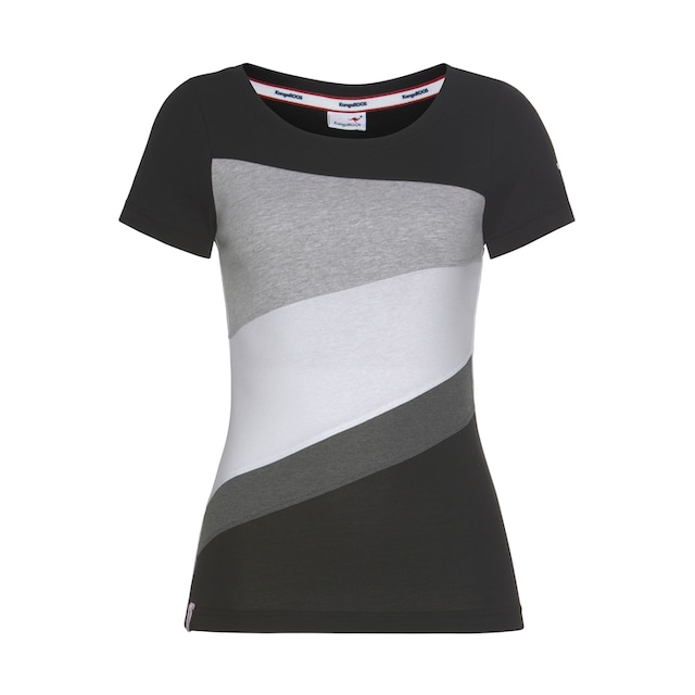 KangaROOS T-Shirt, mit Colorblocking-Design online shoppen bei  Jelmoli-Versand Schweiz