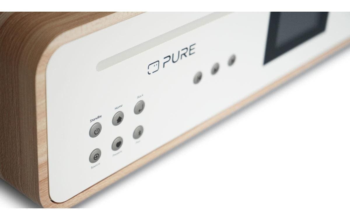 Pure Stereoanlage »Classic Stereo«, (Bluetooth-WLAN Digitalradio (DAB+)-Internetradio-FM-Tuner 100 W)