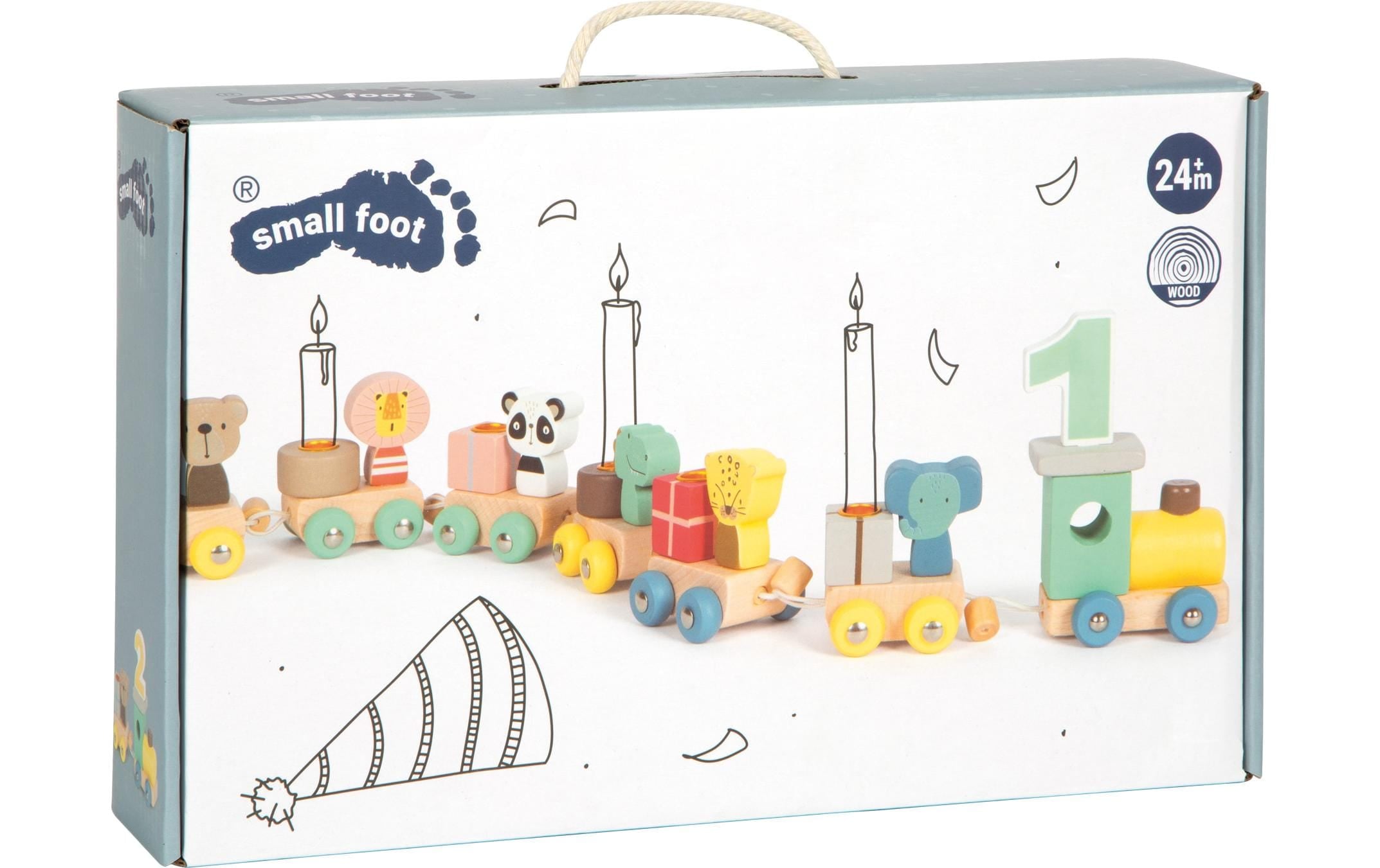 Small Foot Spielzeug-Zug »mit Tieren«, Holzart: Birke, Holzherkunft: China