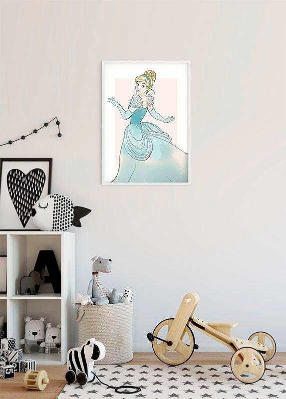✵ Komar Poster »Cinderella Beauty«, Schlafzimmer, (1 St.), Disney, Jelmoli-Versand günstig kaufen Wohnzimmer Kinderzimmer, 