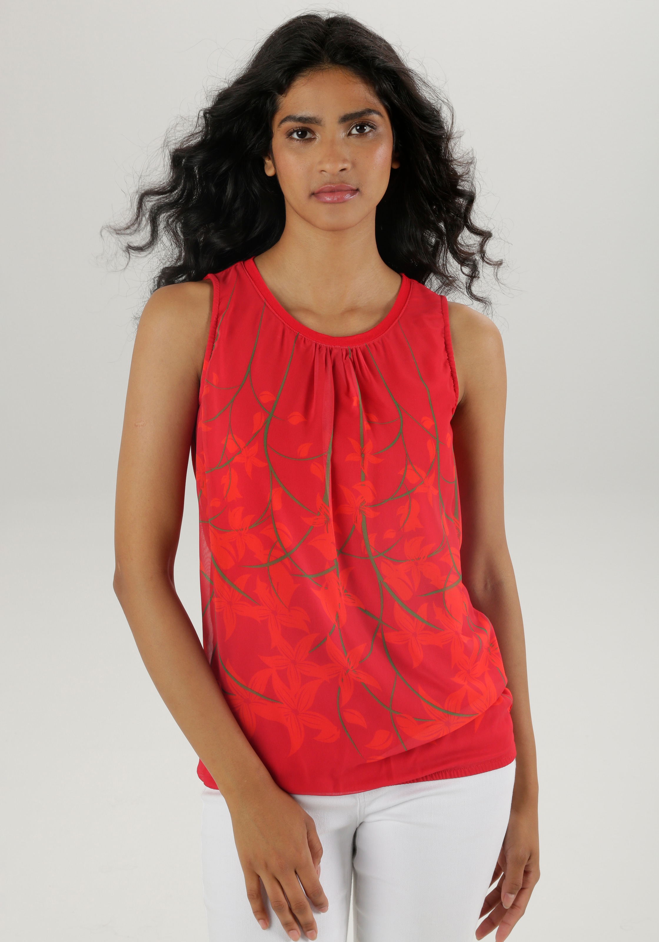 Aniston SELECTED Blusentop im Verlaufsdruck